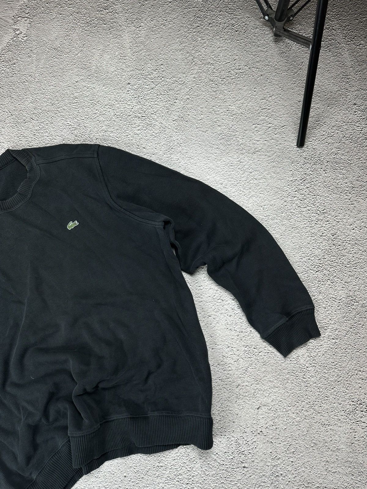 Lacoste Vintage Lacoste Knitwear Sweater Faded Y2K Logo Boxed SK8 Size US XL / EU 56 / 4 - 4 Thumbnail