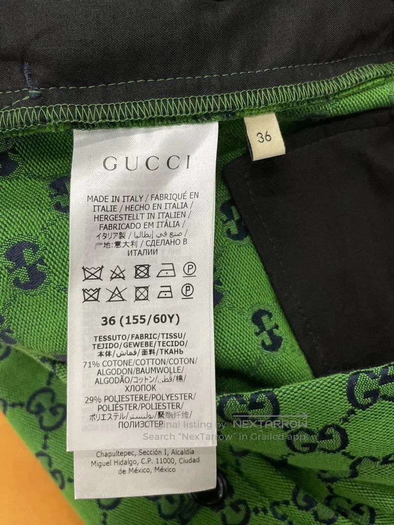Gucci Gucci GreenLogo Shorts. Size US 36 / EU 52 - 5 Thumbnail
