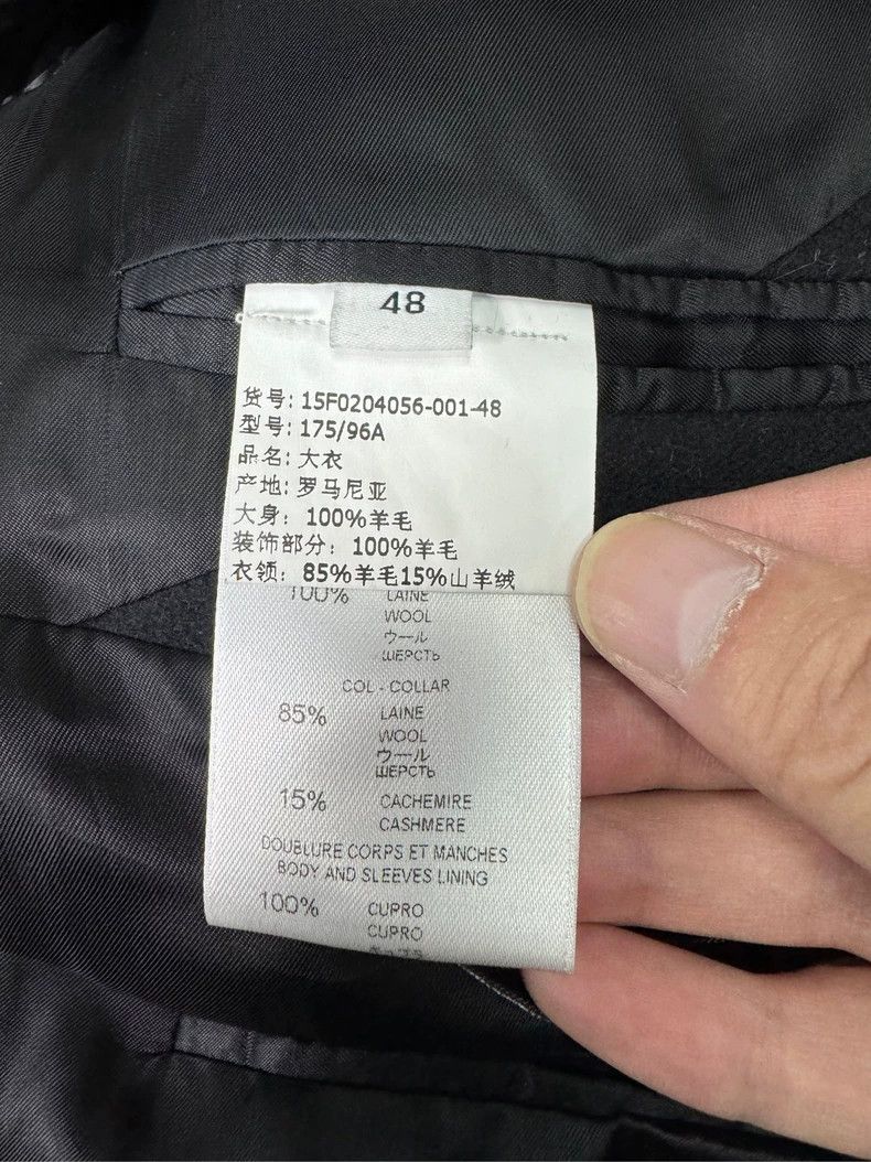 Givenchy Givenchy Size48 Chest Patchwork Padded Shoulder Wool Coat Size US M / EU 48-50 / 2 - 4 Thumbnail