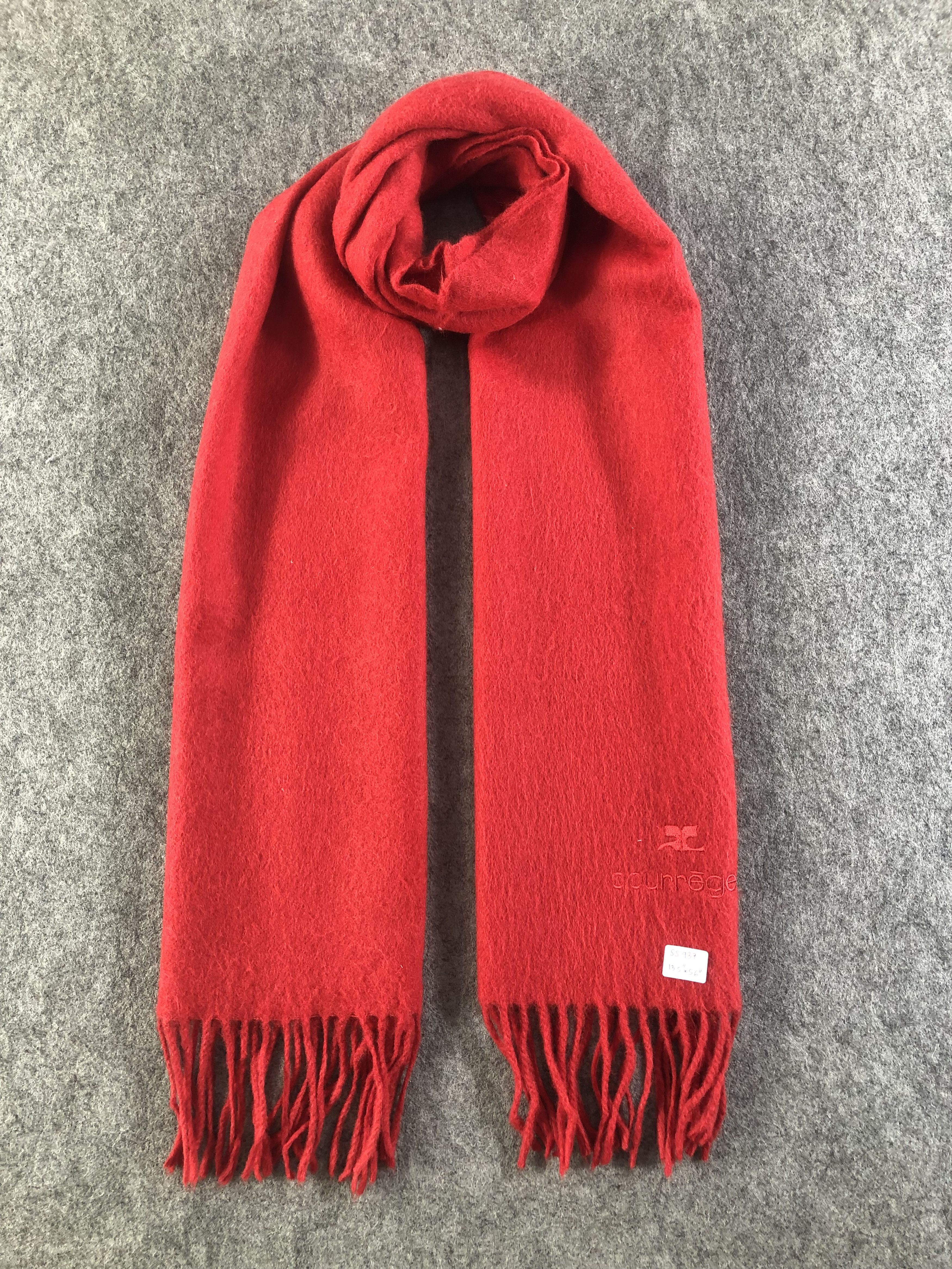 Courreges Courreges Scarf / Muffler / Neckwear Size ONE SIZE - 1 Thumbnail