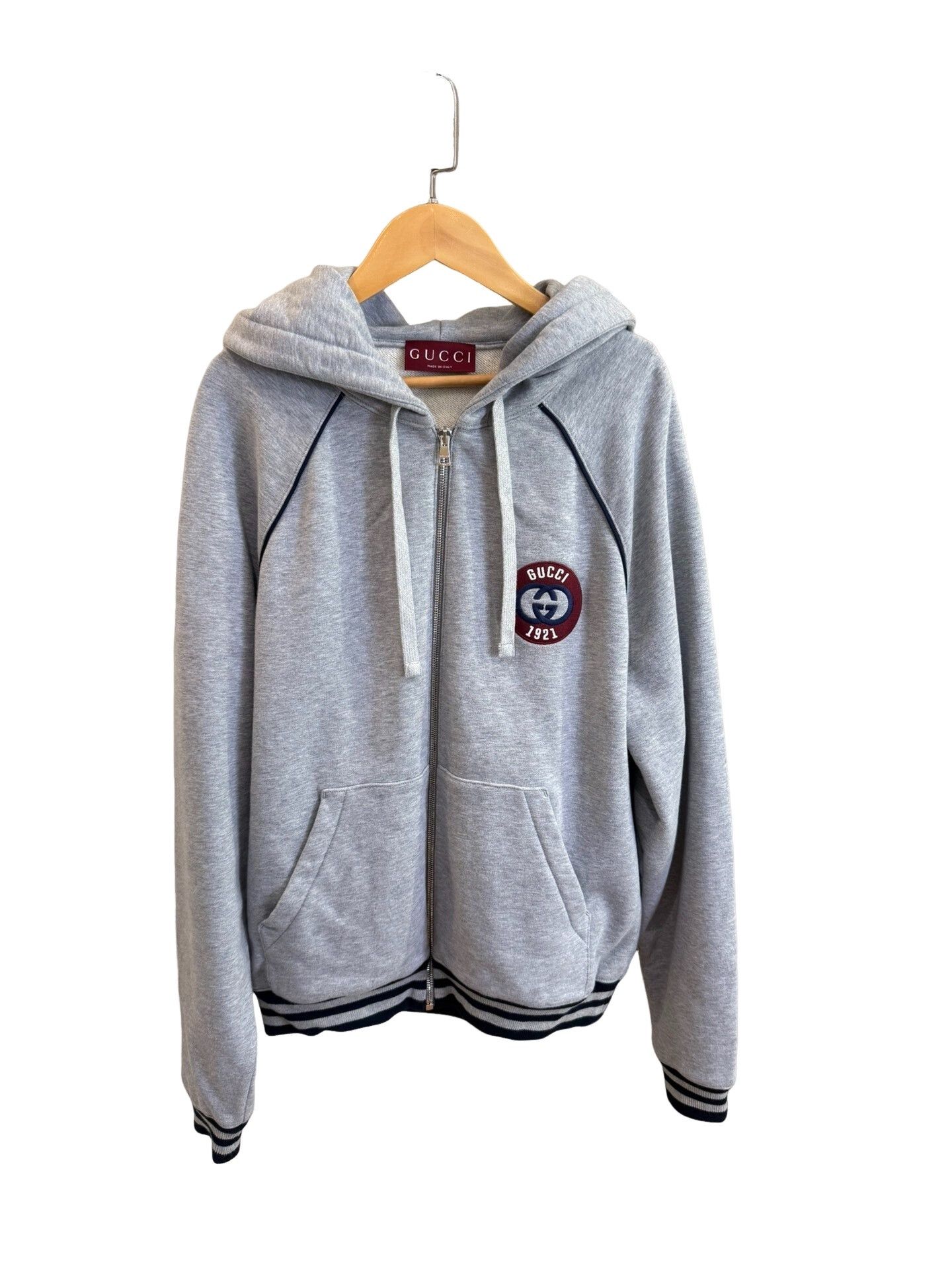 Gucci Gucci 1921 Interlocking G Zip Hoodie XS Size US XS / EU 42 / 0 - 1 Thumbnail