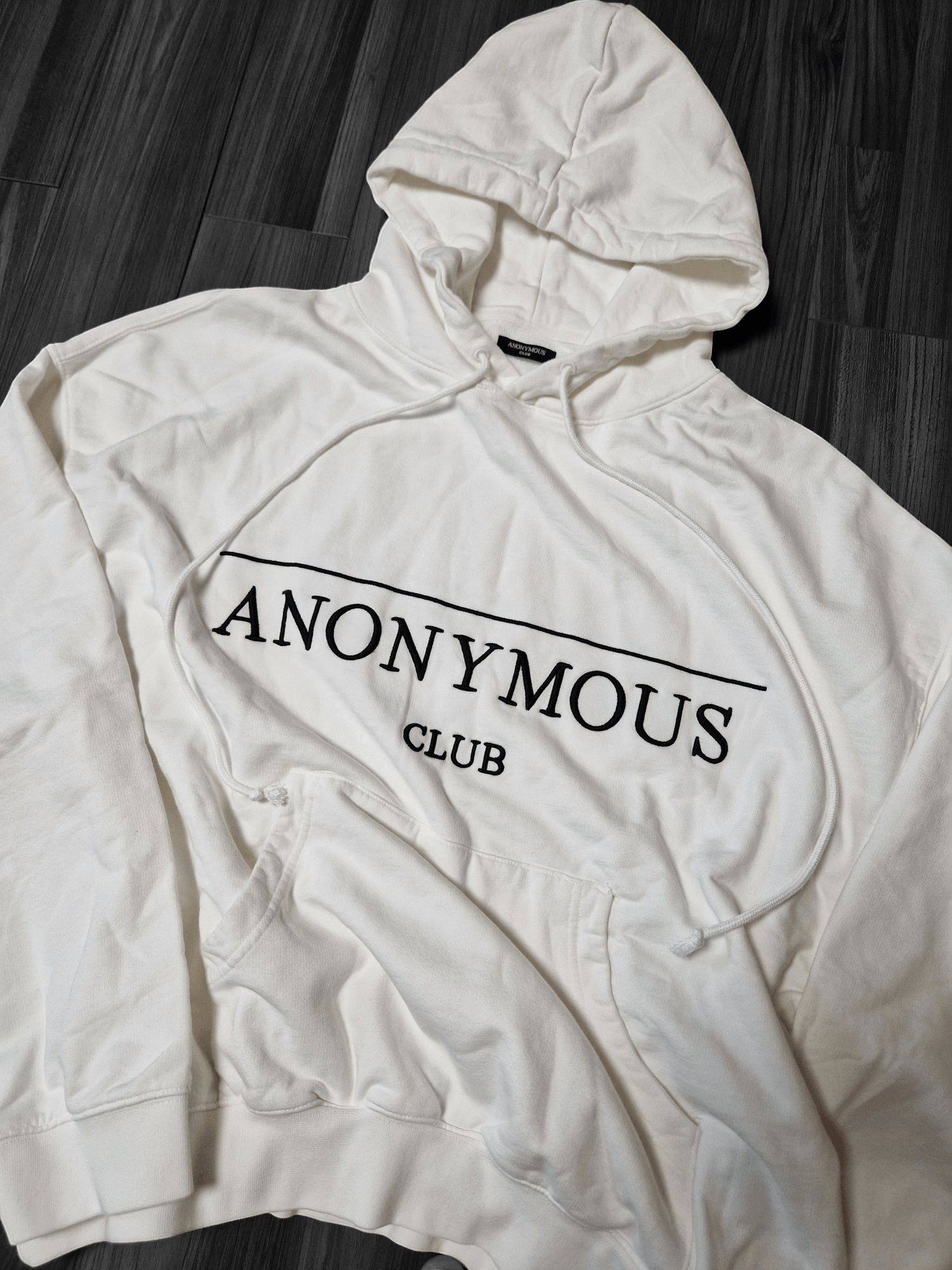 Anonymous Club Anonymous Club Hood By Air Friends & Family White Hoodie Size US XL / EU 56 / 4 - 2 Thumbnail