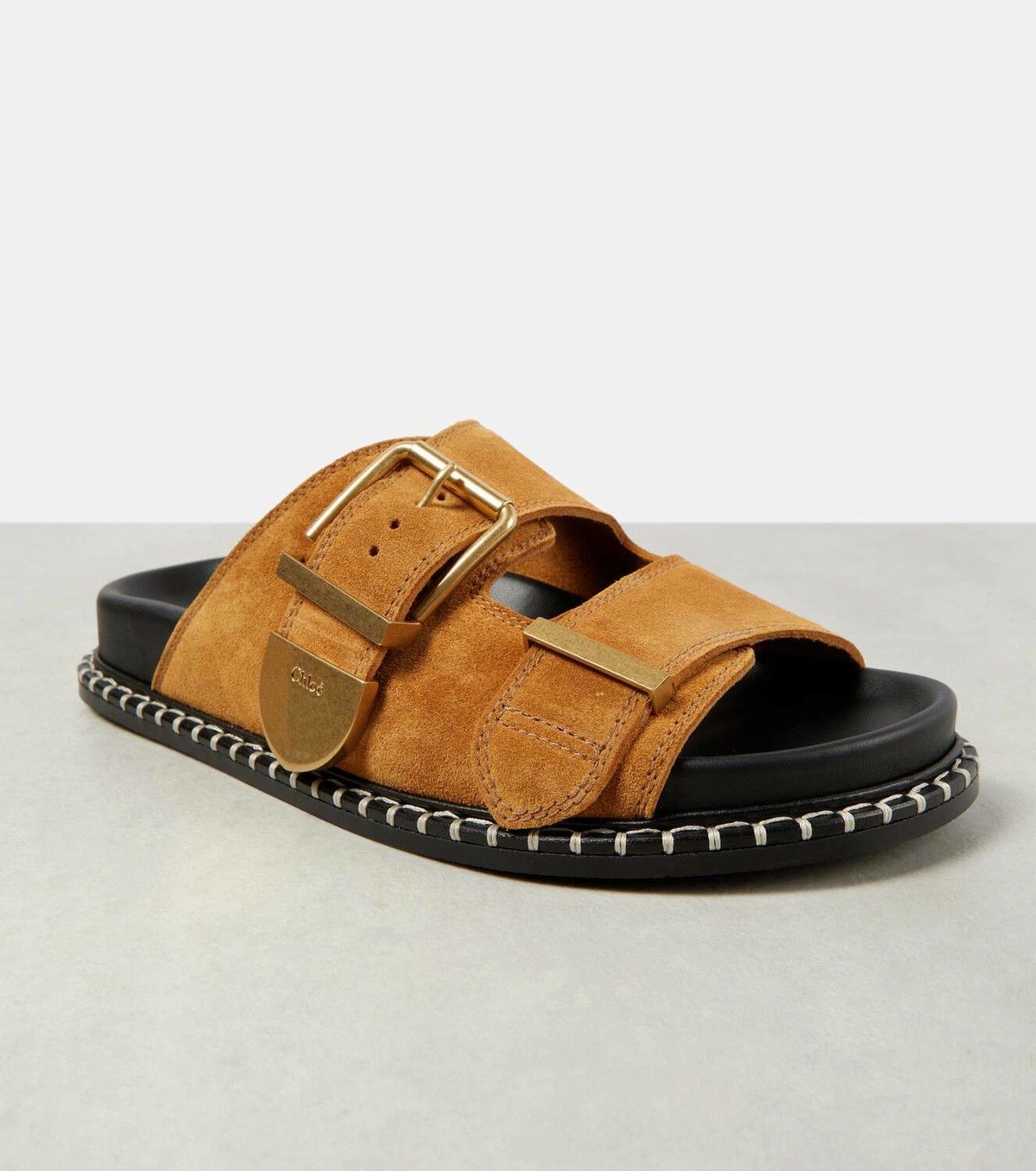 Chloe o1loc1c0625 Rebecca Slides in Sand Brown Size US 8 / IT 38 - 5 Thumbnail