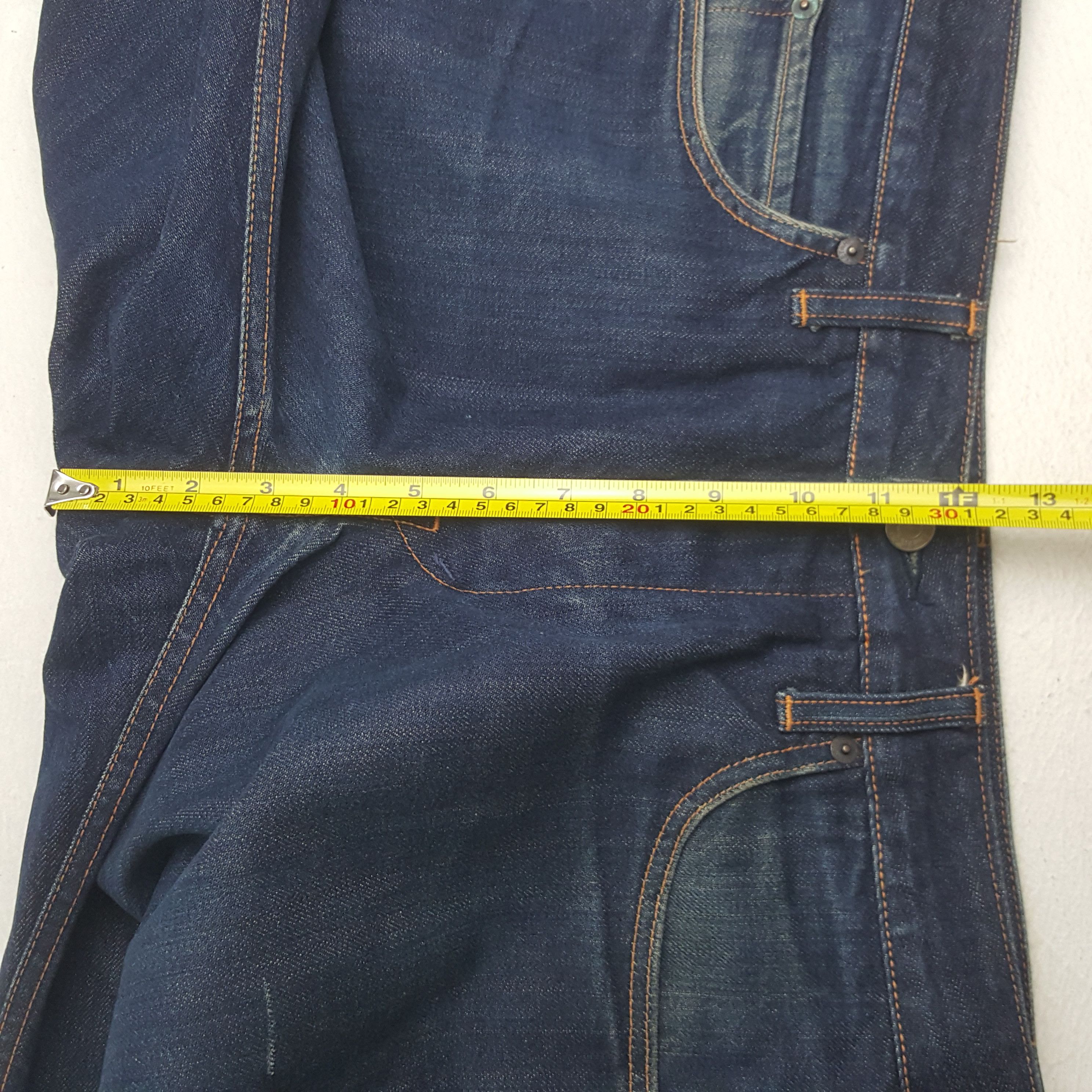 HOLLYWOOD RANCH MARKET Vintage HRM Hollywood Ranch Market Japan Denim RR9 Size US 31 - 11 Thumbnail