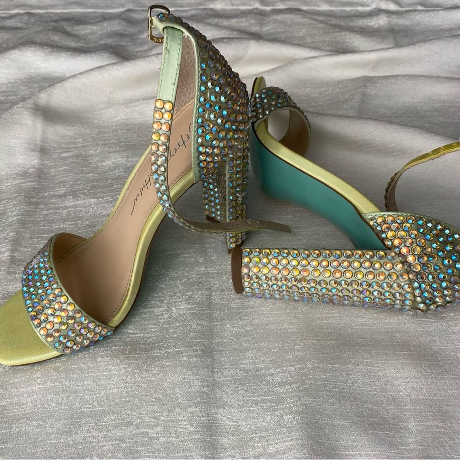 Betsey Johnson Betsey Johnson Rhinestone Heels Size US 5 / IT 35 - 1 Thumbnail