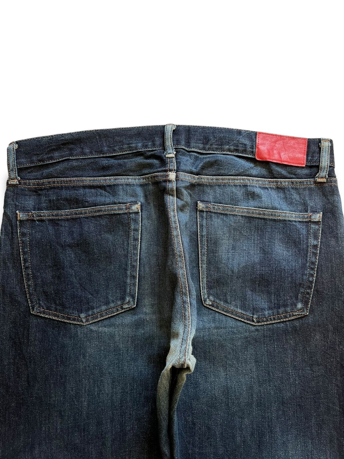 Uniqlo Vintage Japanese Uniqlo Selvedge Button Fly Loose Jeans Size US 37 - 9 Thumbnail