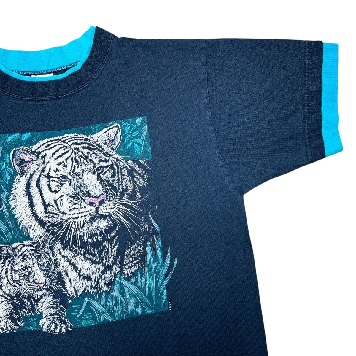 Other Vintage 1993 White Tiger Wild Life Nature Animal Graphic Tee Size US L / EU 52-54 / 3 - 5 Thumbnail