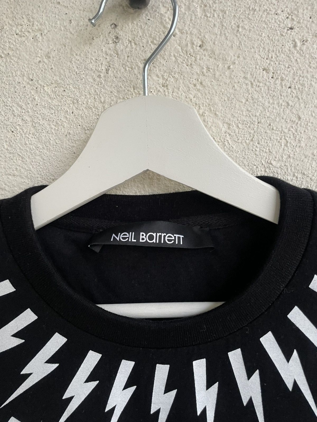 Maison Margiela 2000s Neil Barrett Lightning Bolt Print Cropped Y2K Hysteric Size S / US 4 / IT 40 - 4 Thumbnail