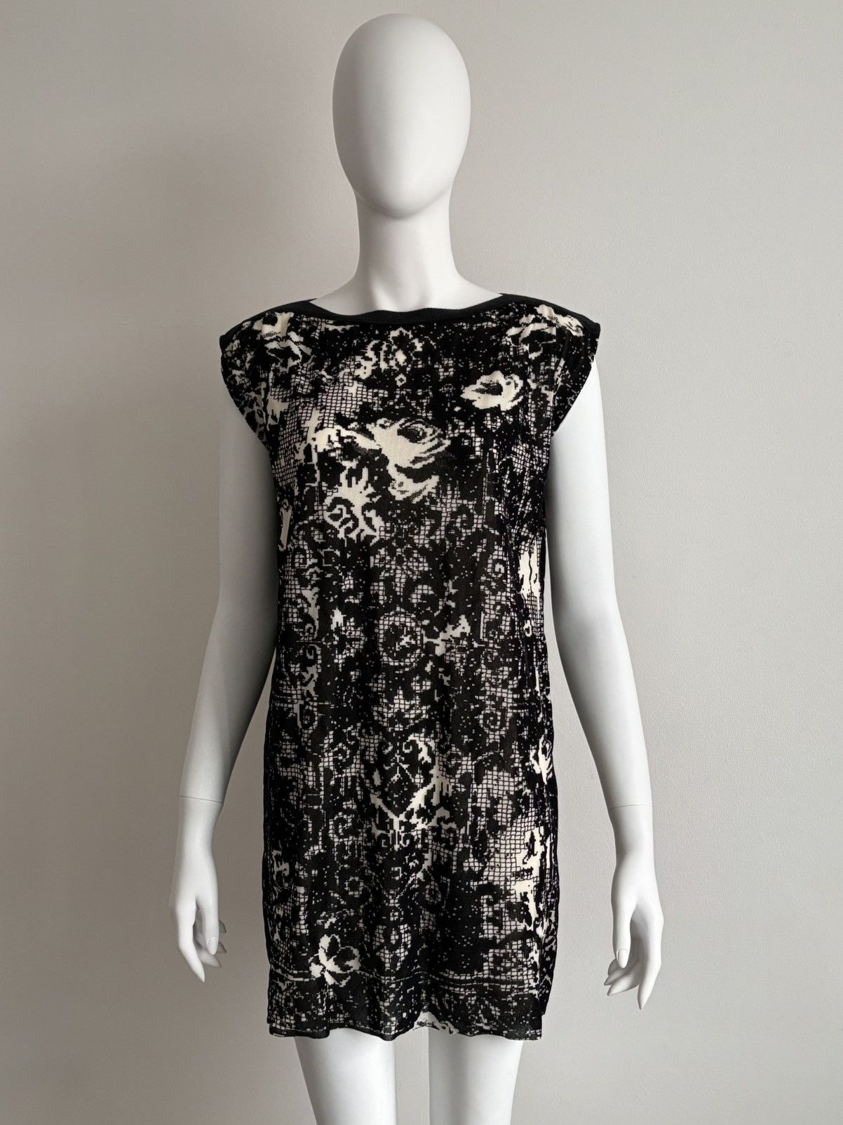 Jean Paul Gaultier Jean Paul Gaultier Soleil Sleeveless Top Mesh Tunic Floral Size XL / US 12-14 / IT 48-50 - 3 Thumbnail