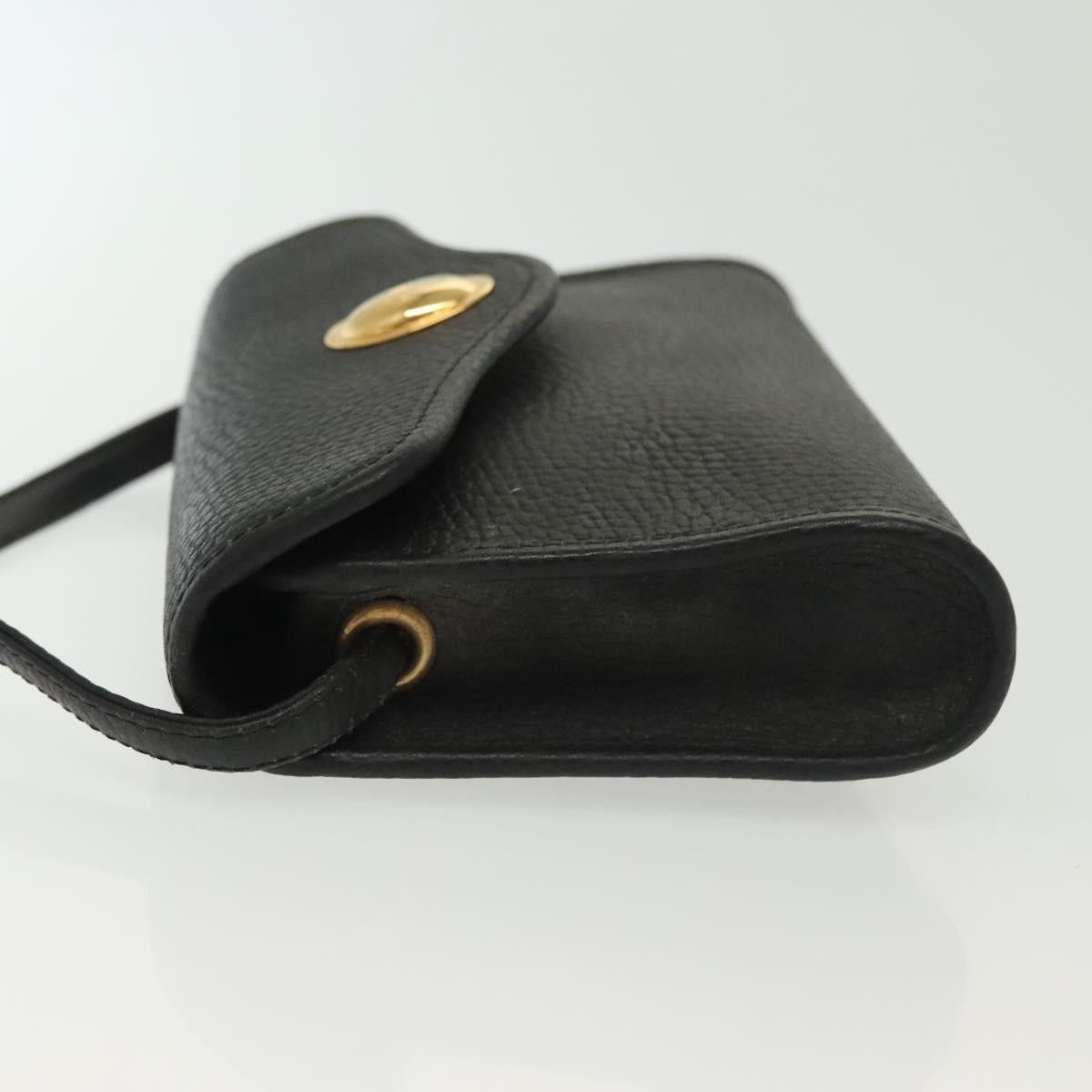 Dior DIOR Shoulder Bag Leather Black Gold Size ONE SIZE - 5 Thumbnail