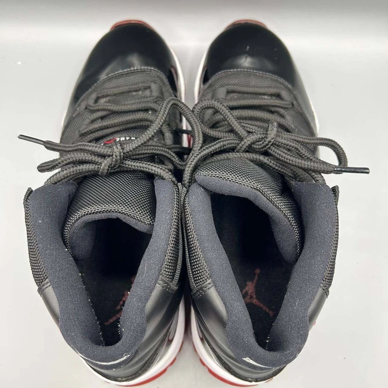 Jordan Brand Air Jordan 11 Retro Bred Basketball Shoes 378037-010 8.5 Size US 8.5 / EU 41-42 - 6 Thumbnail