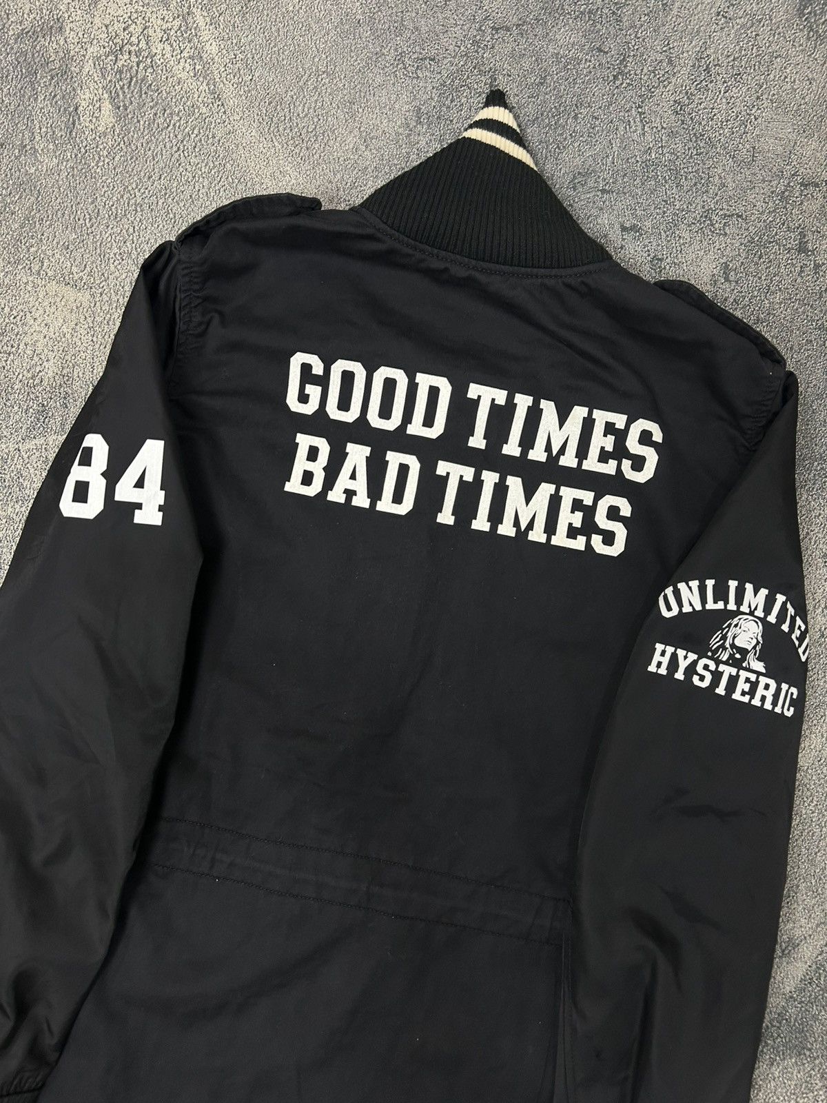 Hysteric Glamour Hysteric Glamour 15SS “ Good times Bad times” Size US M / EU 48-50 / 2 - 4 Thumbnail