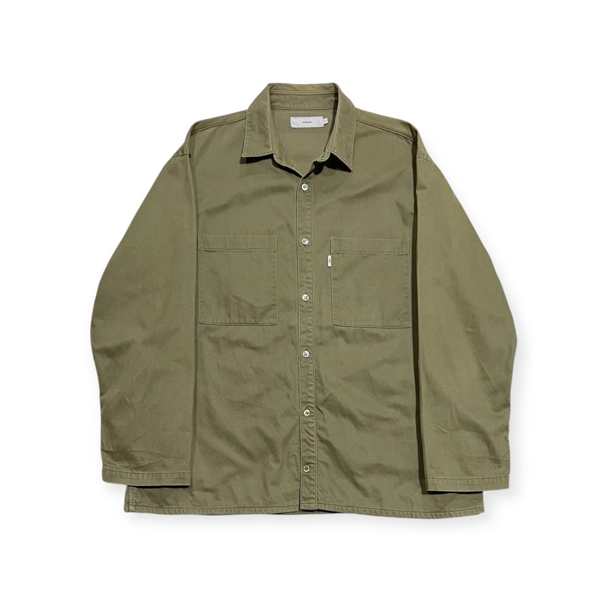 Graphpaper Solotex Twill L/S Oversized Box Shirt Size US M / EU 48-50 / 2 - 6 Thumbnail