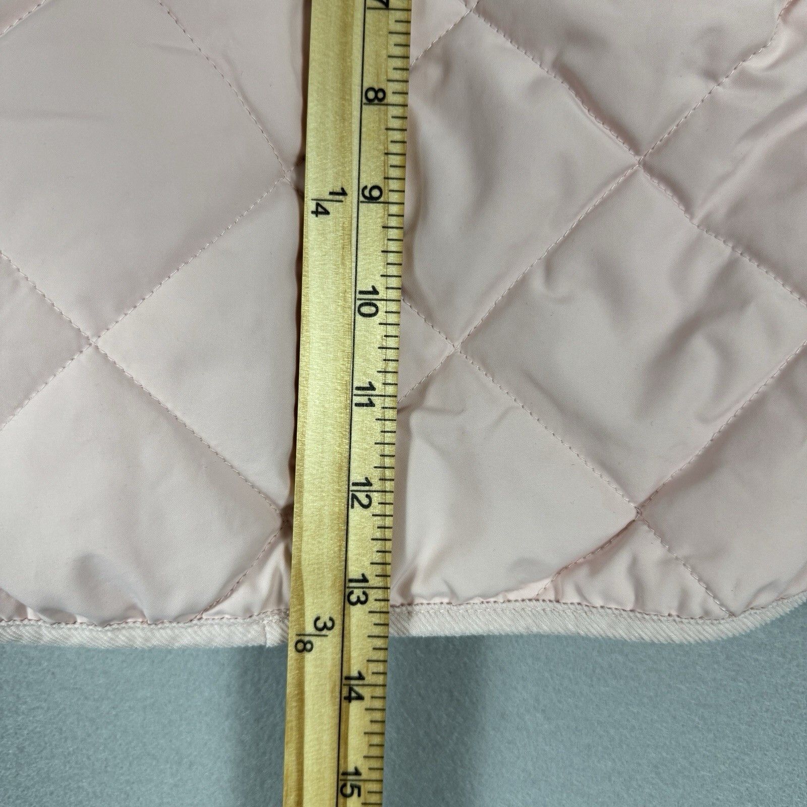 H&M H&M Baby 12-18Mon Pink Hooded Puffer Jacket Fall/Winter Size US XXS / EU 40 - 4 Thumbnail