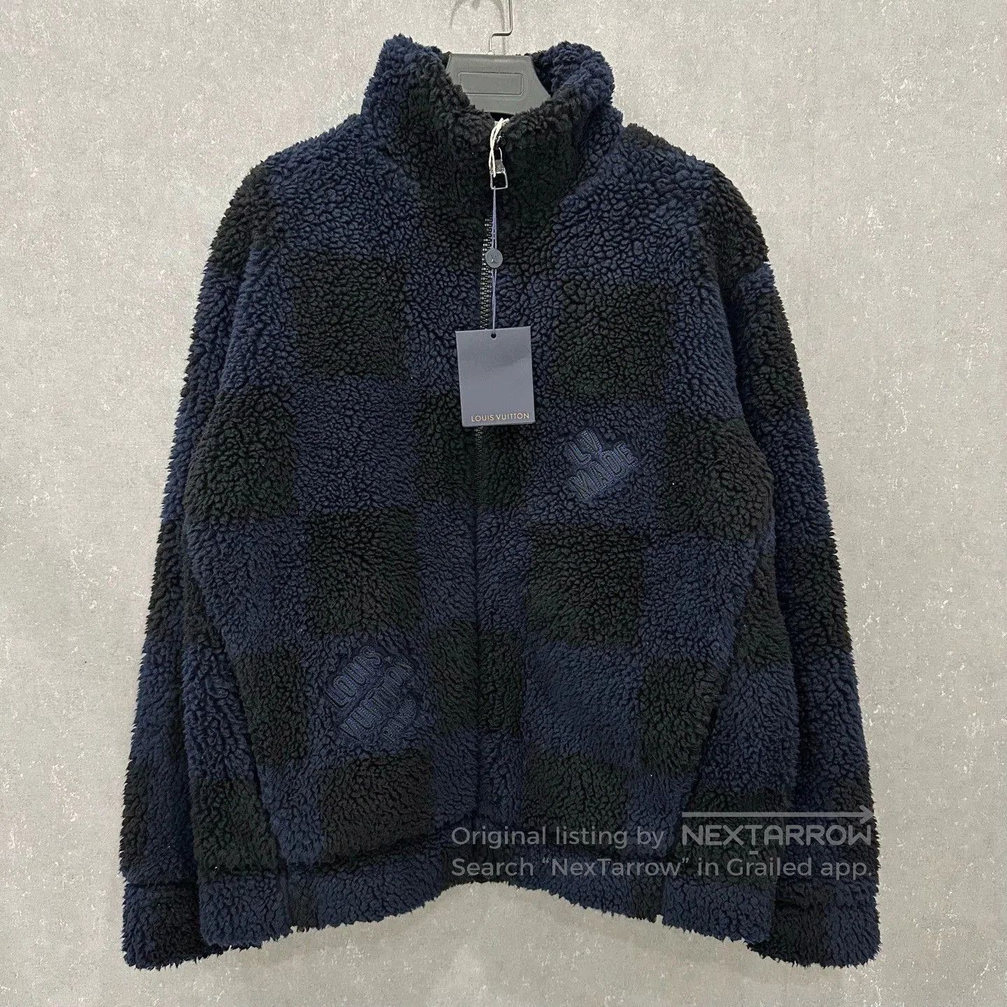 Louis Vuitton Louis Vuitton Checkered Teddy Fleece Jacket. Size US XXL / EU 58 / 5 - 1 Thumbnail