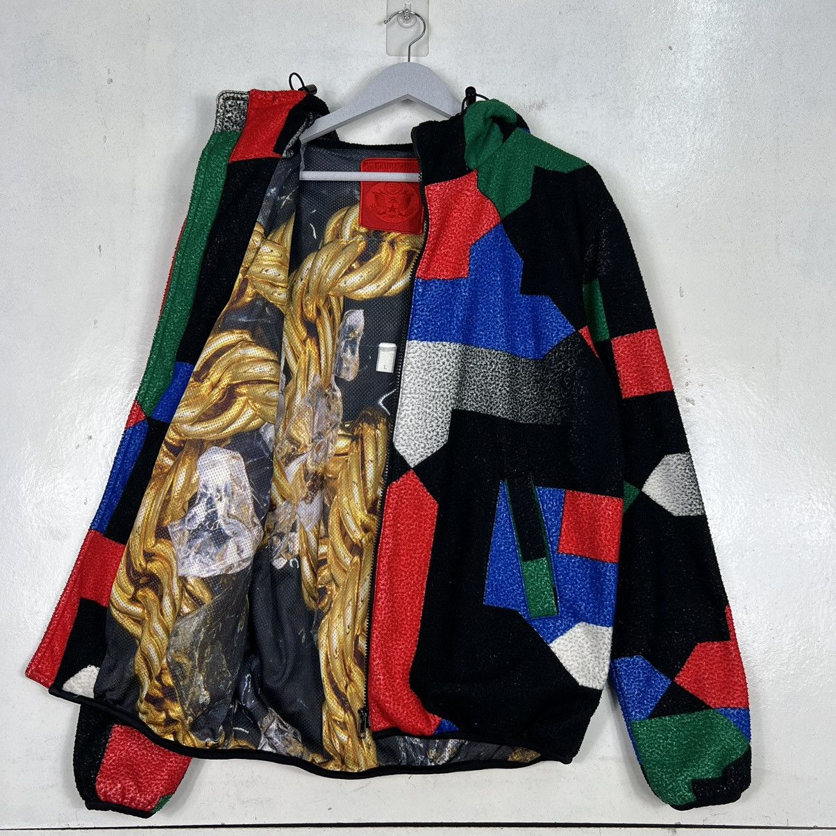 PHENOMENON 🔥 PHENOMENON DIGITAL WINDOWPANE HOODIES JACKET Size US L / EU 52-54 / 3 - 5 Thumbnail
