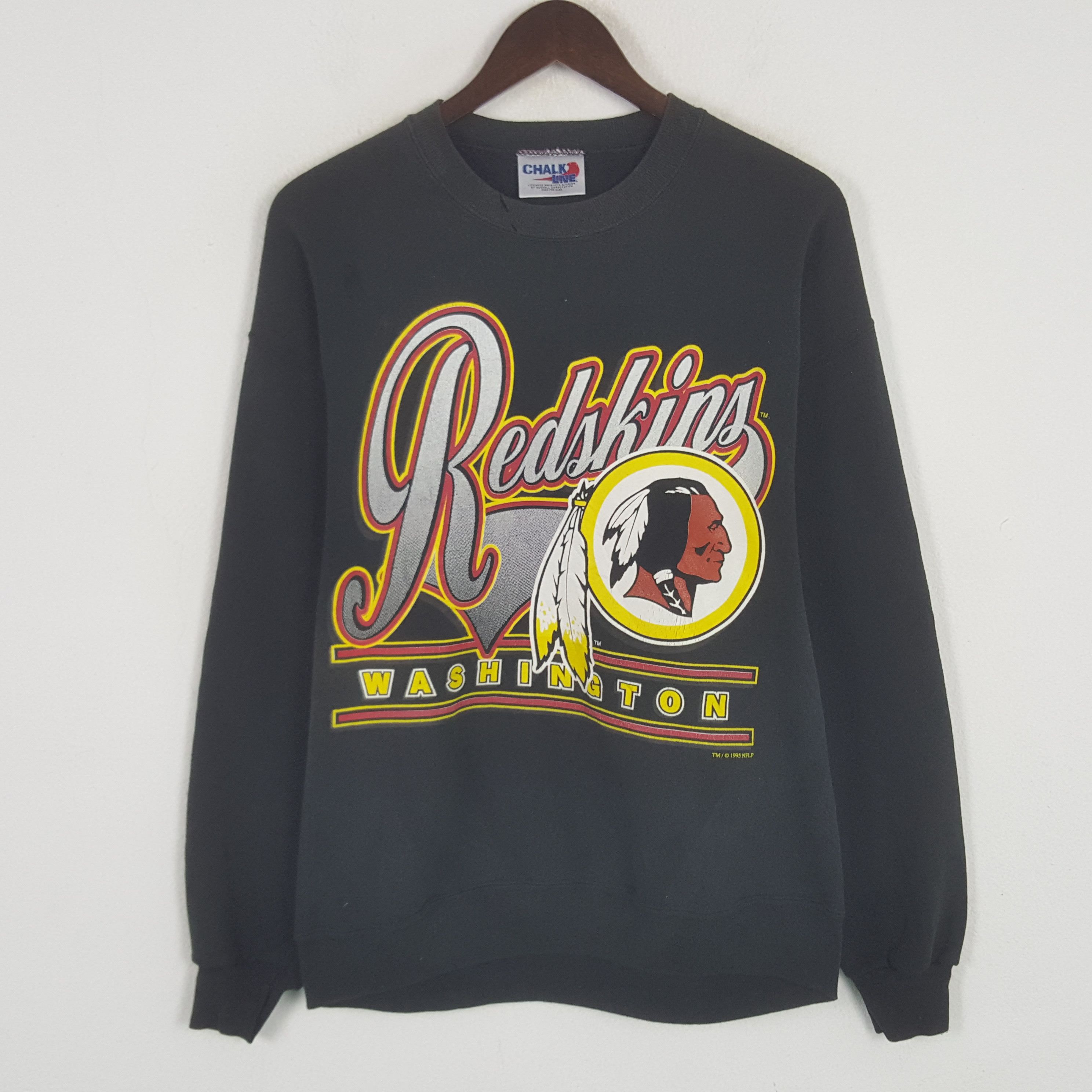 Chalk Line × Vintage Vintage R e d skin Washington Sweatshirt Size US M / EU 48-50 / 2 - 1 Thumbnail