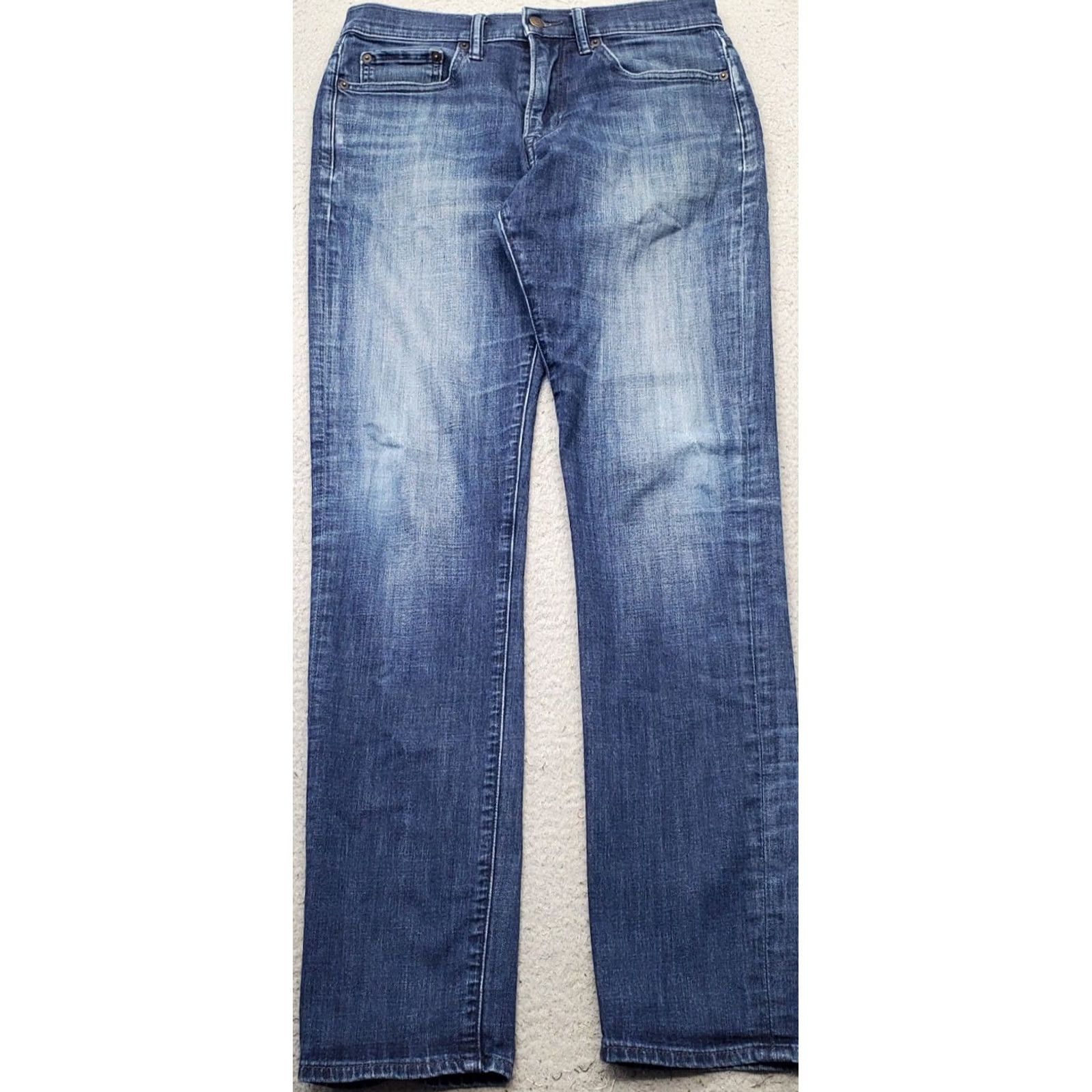 Gap Gap Jeans Mens 30x32 Blue Denim Stretch Slim Taper Streetwear Grunge Jeans Mens Size 30 Blue Denim Stretch Softwear Slim Taper Streetwear Grunge Size US 30 / EU 46 - 2 Thumbnail