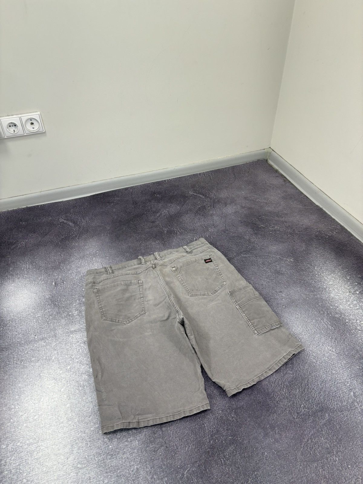 Dickies Vintage Dickies Y2K Workwear Gray Hype Baggy Shorts Jorts Size US 38 / EU 54 - 3 Thumbnail