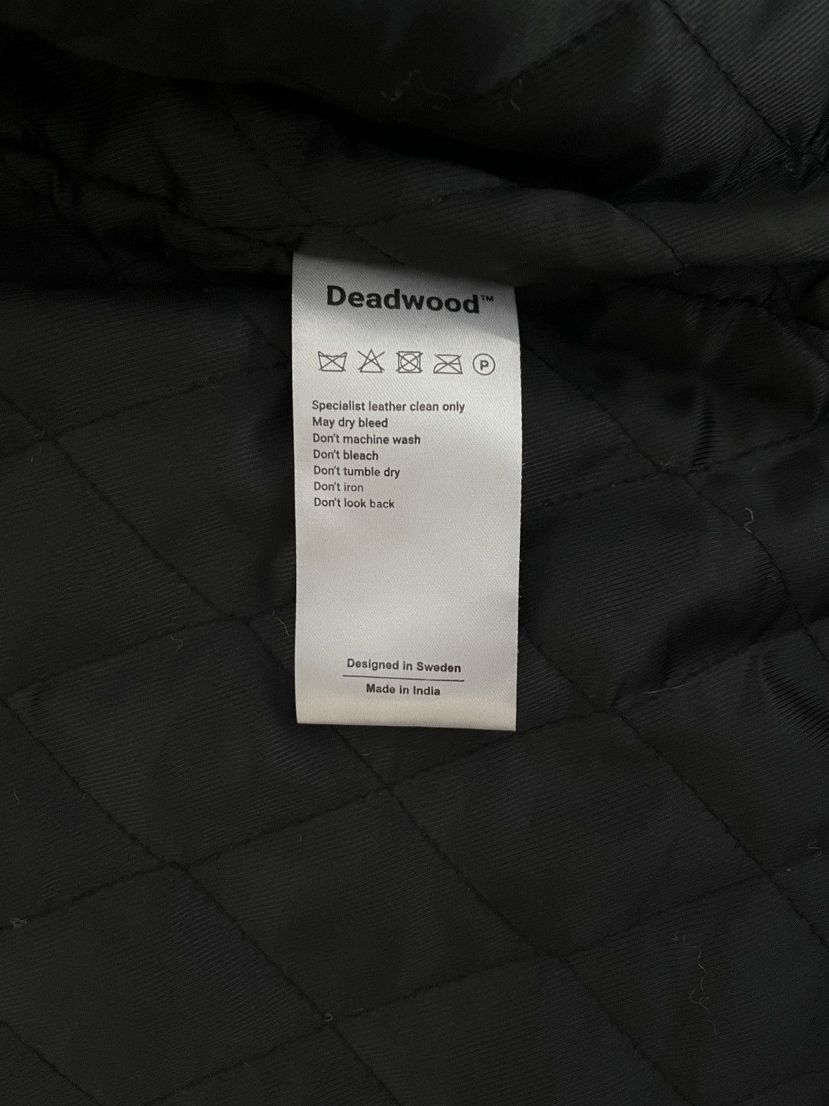 Deadwood Deadwood Leather Jacket Size US L / EU 52-54 / 3 - 5 Thumbnail