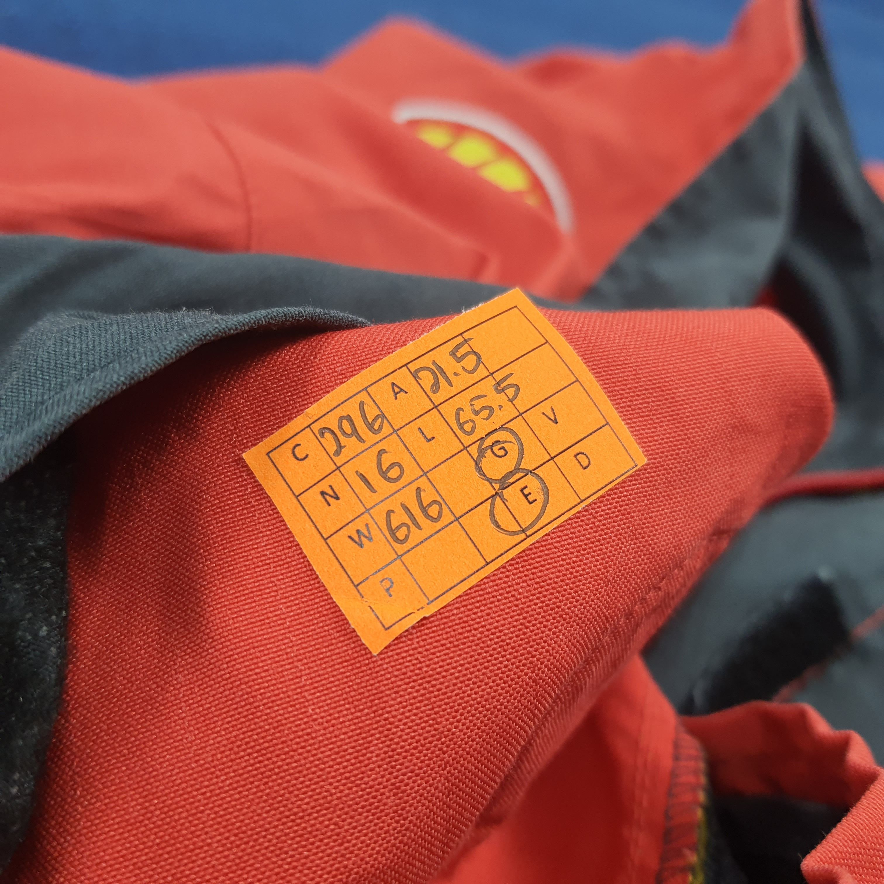 Ferrari Vintage Shell Helix x Ferrari Workwear Coverall C296N16 Size US M / EU 48-50 / 2 - 10 Thumbnail