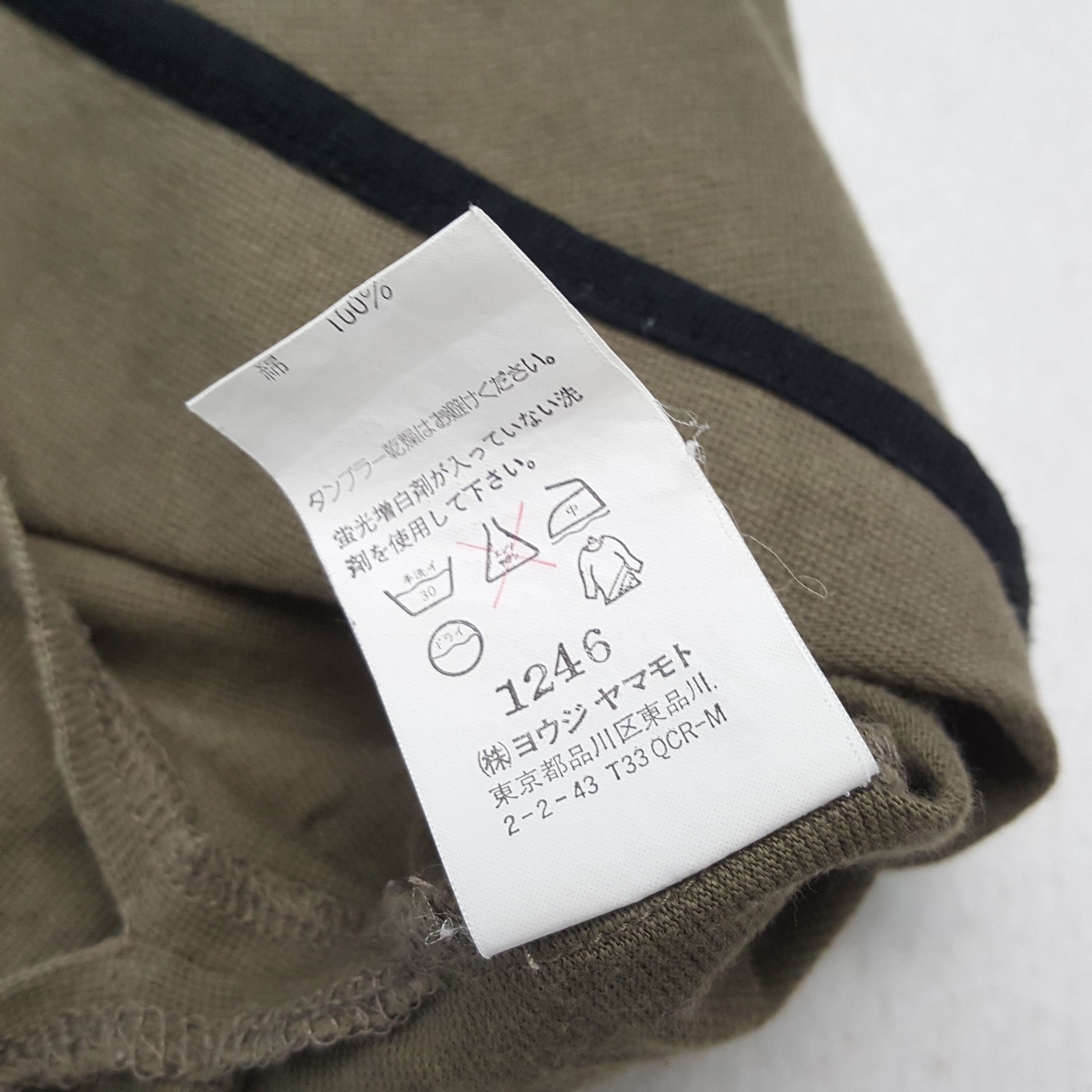 Vintage × Y's for Men × Yohji Yamamoto Y'S FOR MEN by YOHJI YAMAMOTO Japanese Designer Tshirt Size US L / EU 52-54 / 3 - 5 Thumbnail