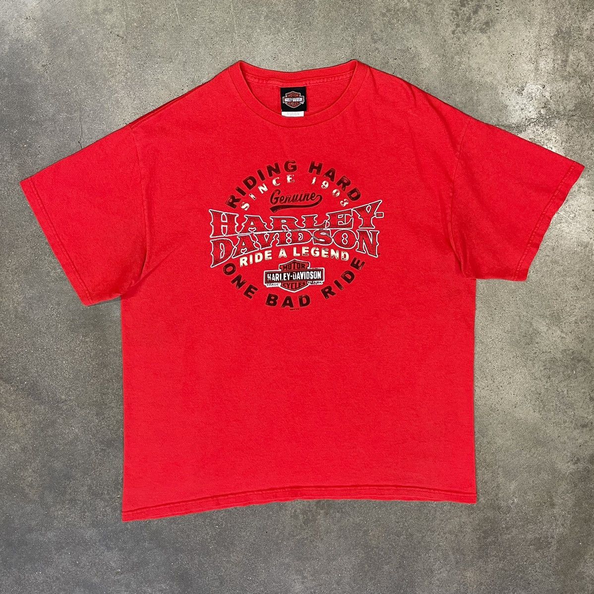 Harley Davidson Harley Davidson Dubai United Arab Graphic Tee Y2K Size US XL / EU 56 / 4 - 1 Thumbnail