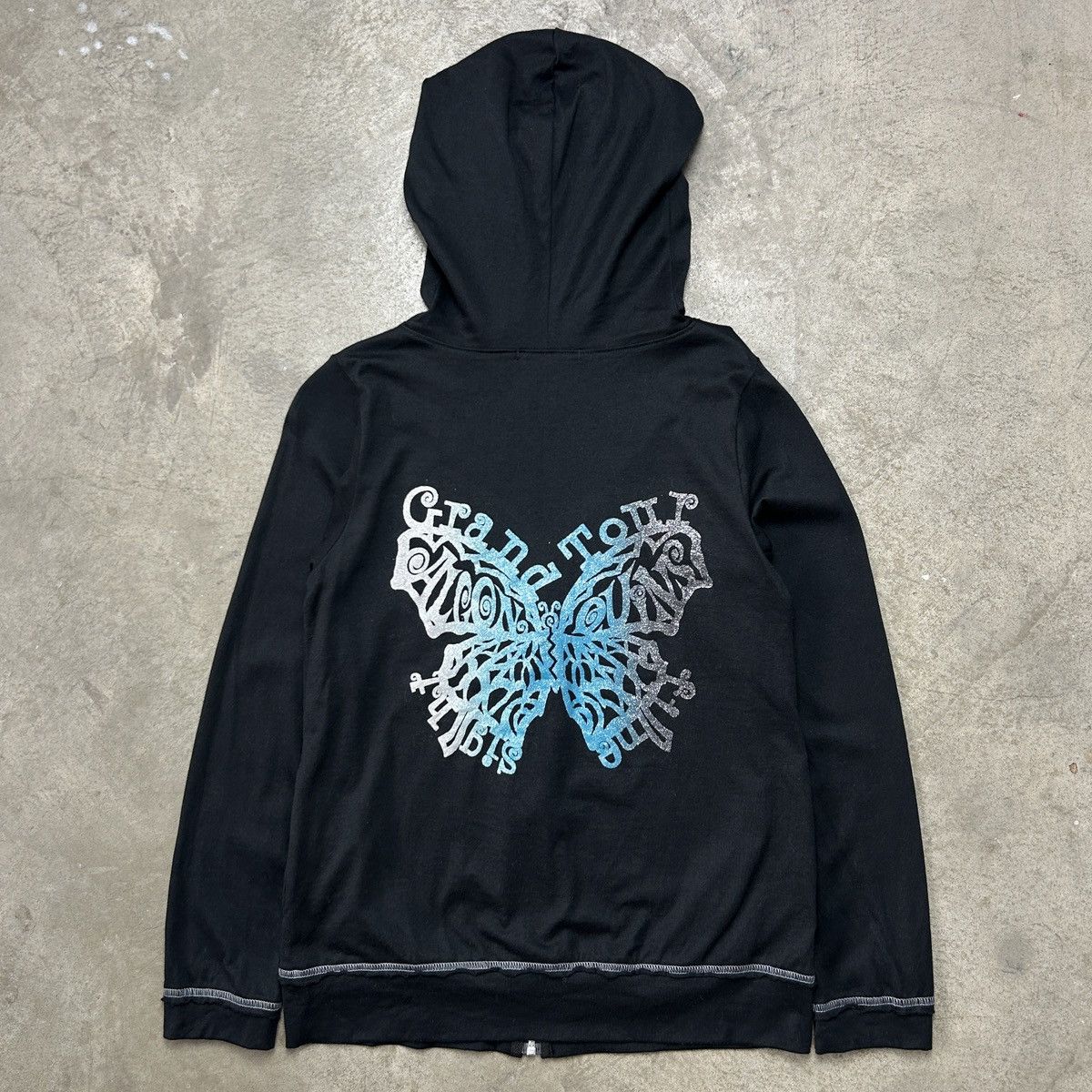 Japanese Brand Algonquins - Grand Tour Butterfly Hoodie Size US S / EU 44-46 / 1 - 1 Thumbnail