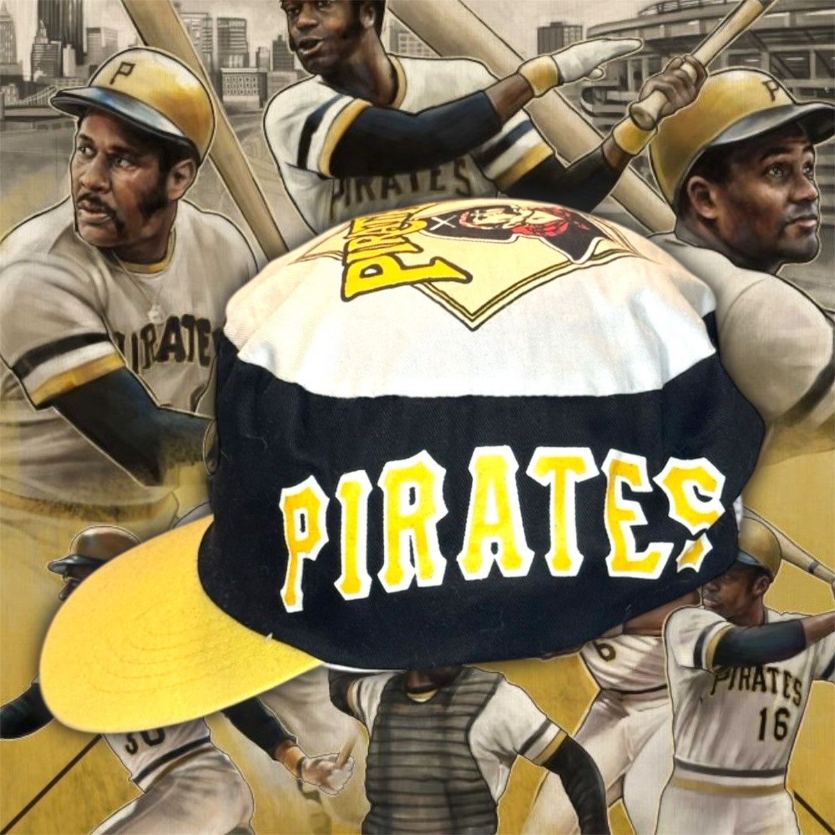 MLB × Mitchell & Ness Authentic Pittsburgh 🏴‍☠️ Pirates 1960 CLEMENTE Jersey Size US S / EU 44-46 / 1 - 4 Thumbnail