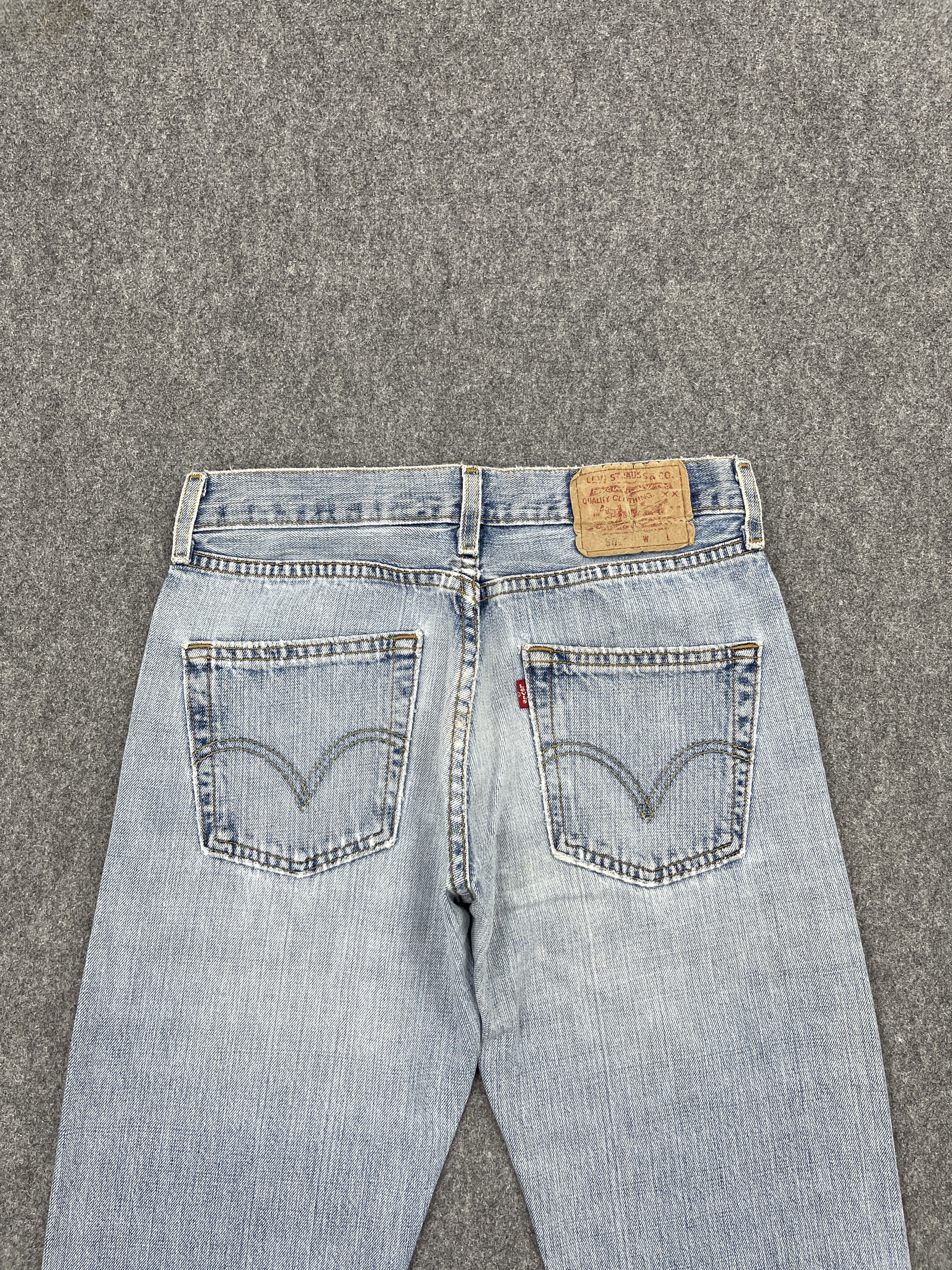 Levi's × Vintage Light Washed Vintage 90s Levi's 501 Jeans Size US 29 - 4 Thumbnail