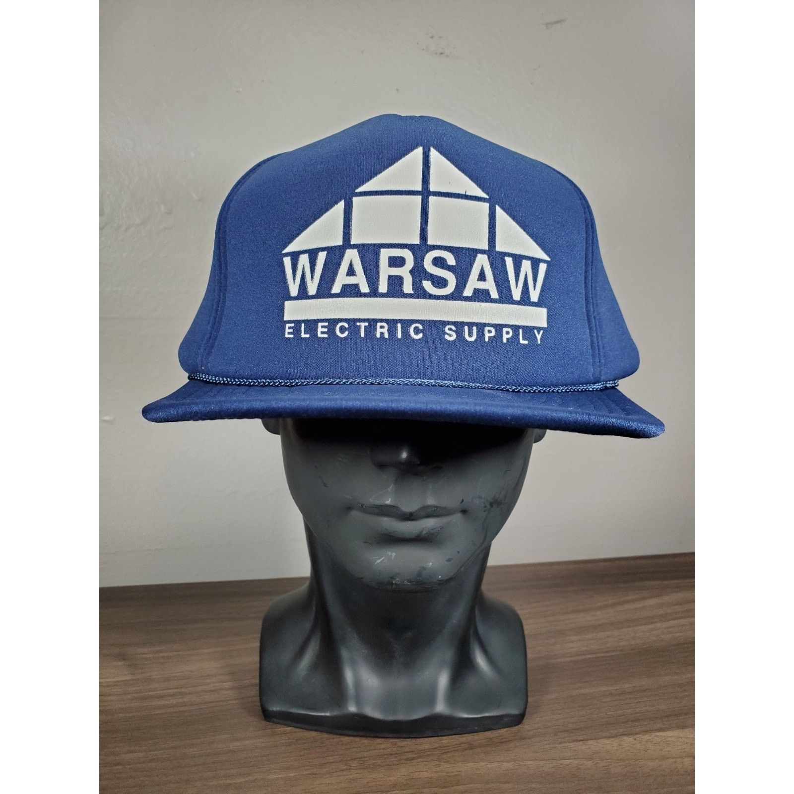 Vintage Warsaw Electric Supply Hat Snapback Cap Trucker Local Ad Size ONE SIZE - 1 Thumbnail