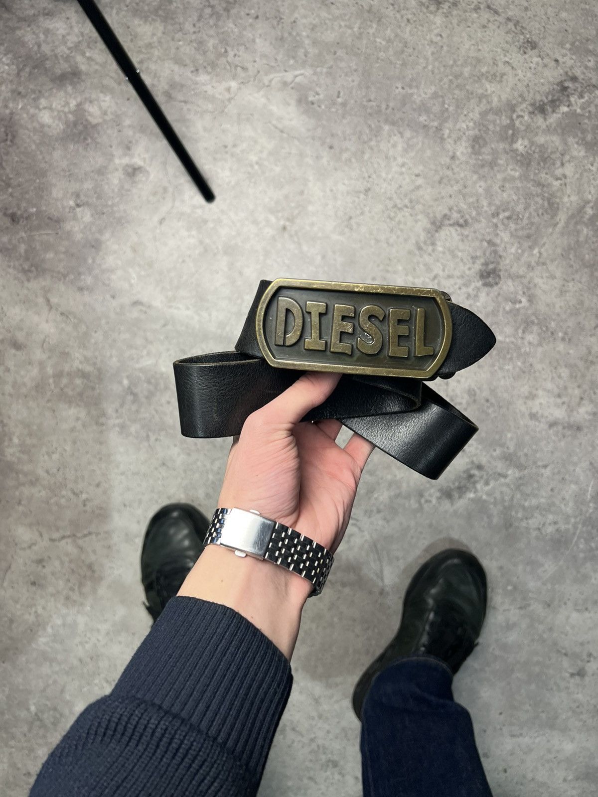 Diesel Y2K Vintage Diesel Big Logo Belts Streetwear USA rare style Size ONE SIZE - 1 Thumbnail