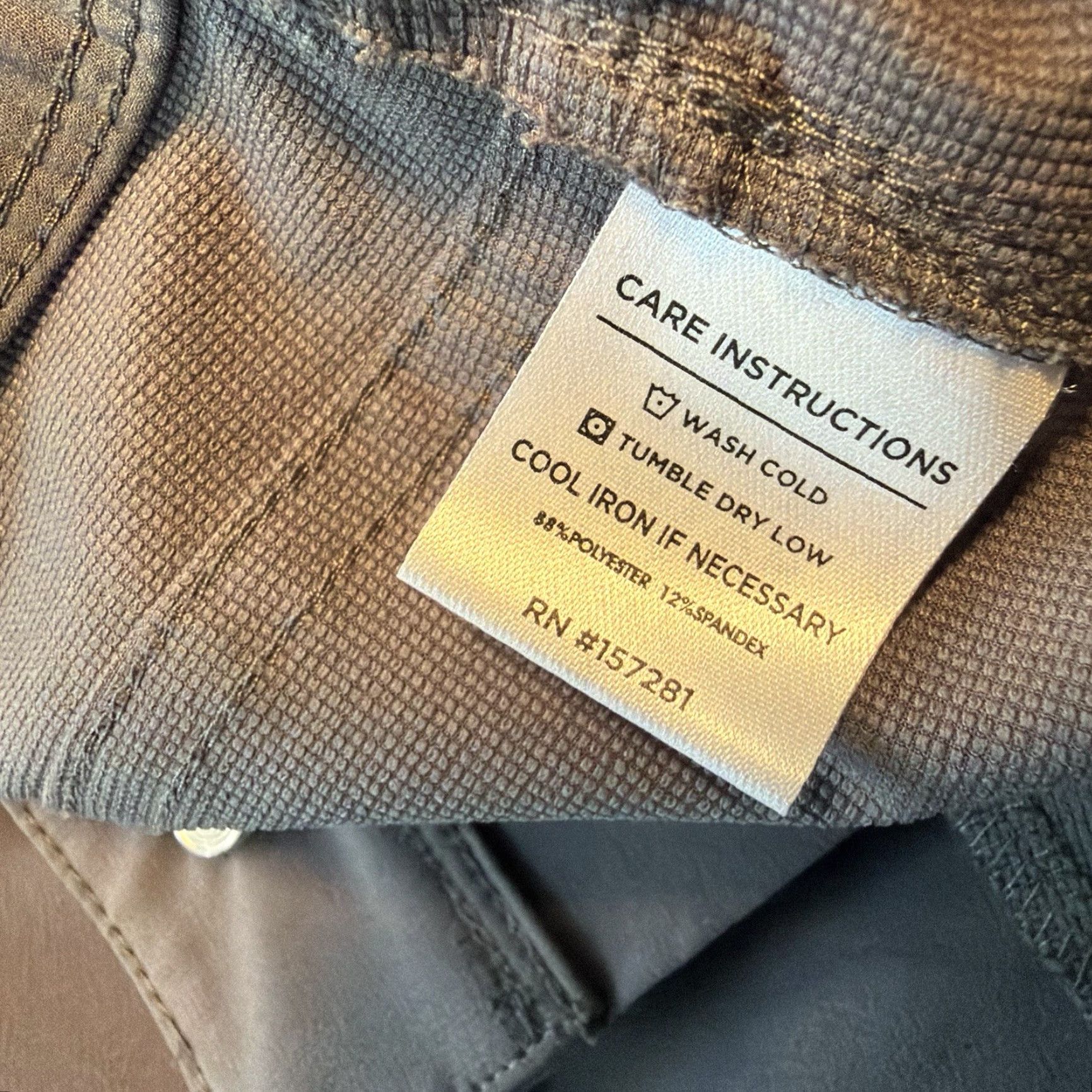 Mizzen+Main Mizzen+Main Helmsman Pants Men 36x30 Gray 5 Pocket Slim Performance Trousers Size US 36 / EU 52 - 6 Thumbnail
