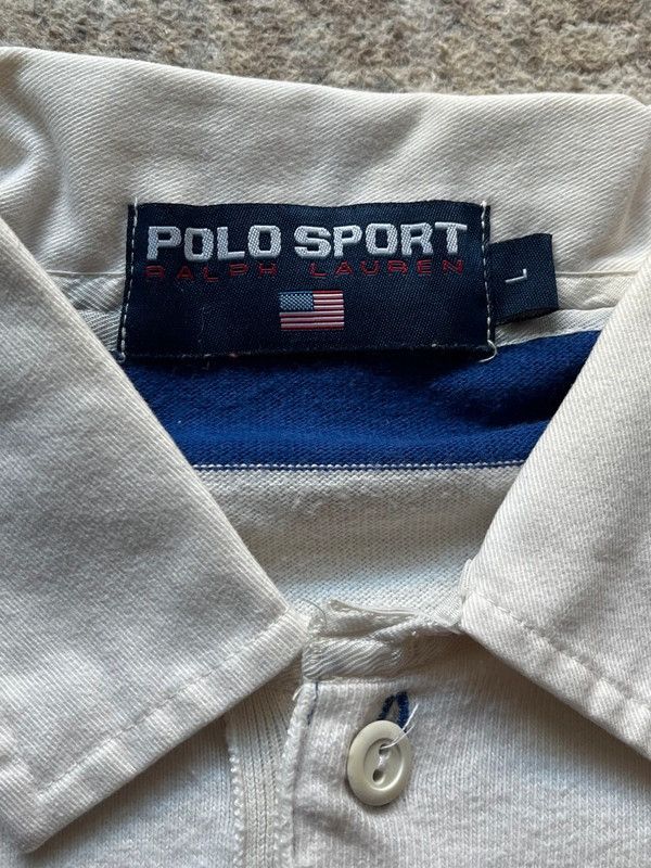 Polo Ralph Lauren Ralph Lauren Polo Sport P. Badge Sz L 1990s Size US L / EU 52-54 / 3 - 2 Thumbnail