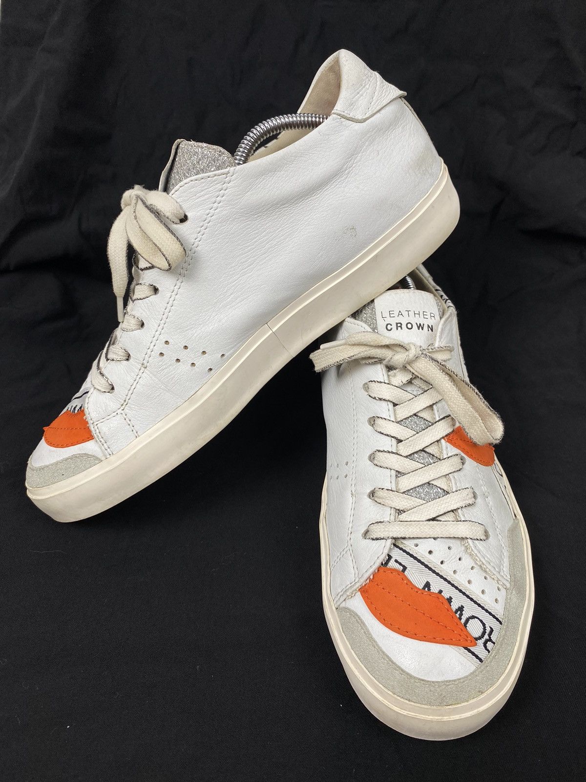 Leather Crown Leather Crown Handmade Sneakers Italy size 39 Size US 9 / IT 39 - 6 Thumbnail
