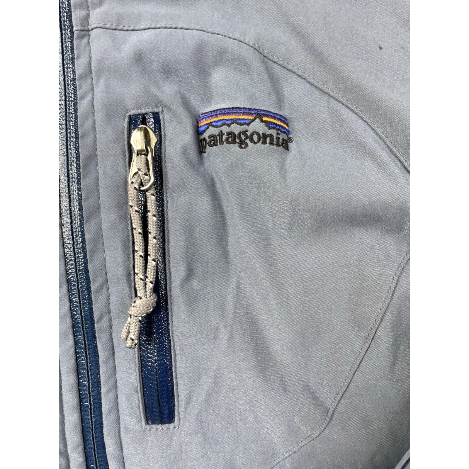 Patagonia VINTAGE Patagonia Jacket Women Regular Small Blue Knit Lined Hooded Full Zip Softshell Inner Polyester Nylon Size S / US 4 / IT 40 - 2 Thumbnail