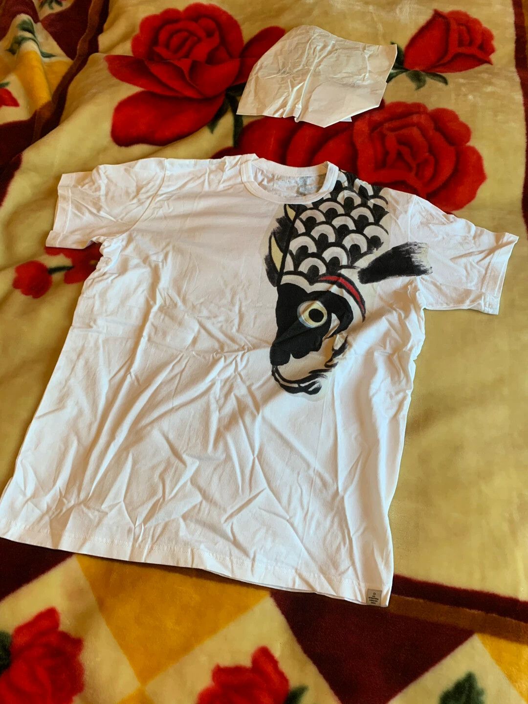 Visvim Visvim vv 17ss ultra Limited hand-painted Koi carp short sleeve Size US L / EU 52-54 / 3 - 1 Thumbnail