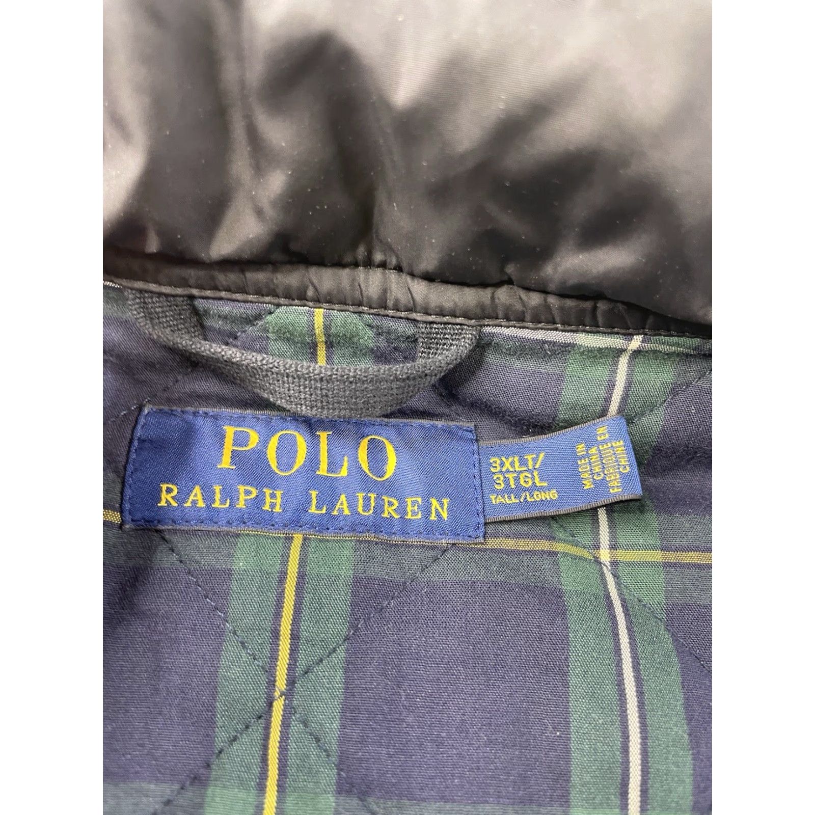Polo Ralph Lauren VINTAGE Polo Ralph Lauren Polo Club Quilted Vest Equestrian Riding Plaid Lining Sz 3XLT Size US XXL / EU 58 / 5 - 3 Thumbnail