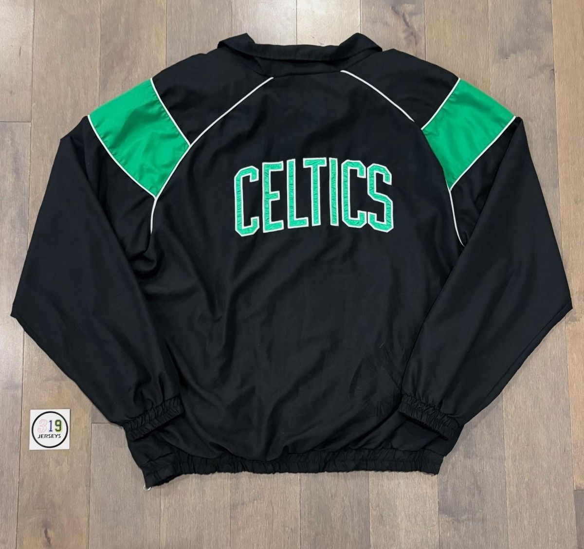NBA NBA Boston Celtics Quarter Zip Windbreaker Jacket Size US XL / EU 56 / 4 - 2 Thumbnail