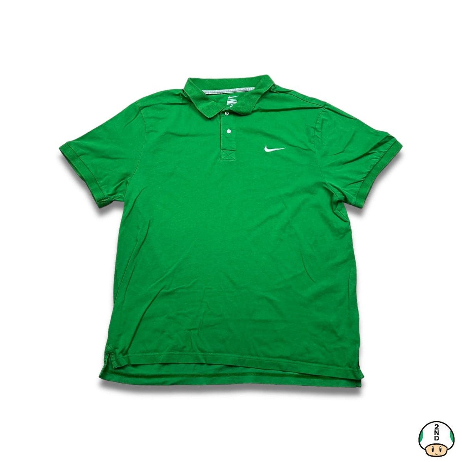 Nike × Vintage Nike Sportswear Shirt XL Swoosh Short Sleeve Preppy Polo Size US XL / EU 56 / 4 - 1 Thumbnail