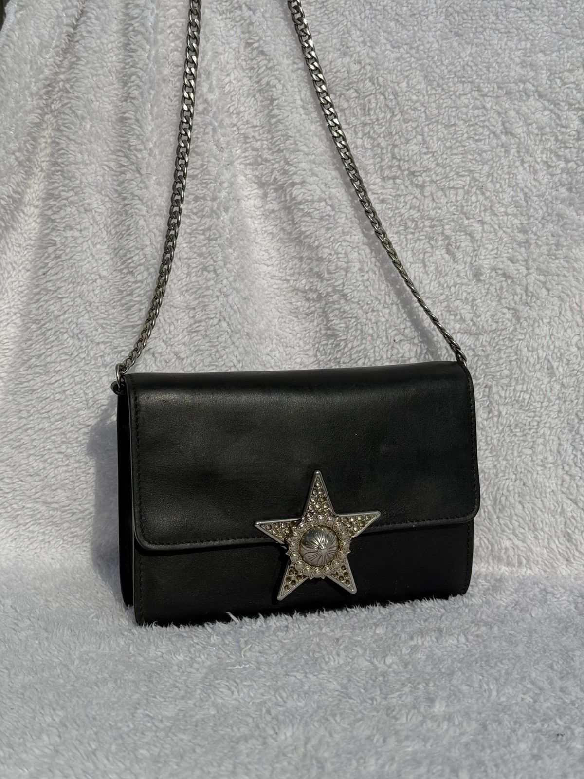 Miu Miu 💥RARE💥 vintage miu miu shoulder bag leather with star acc Size ONE SIZE - 3 Thumbnail