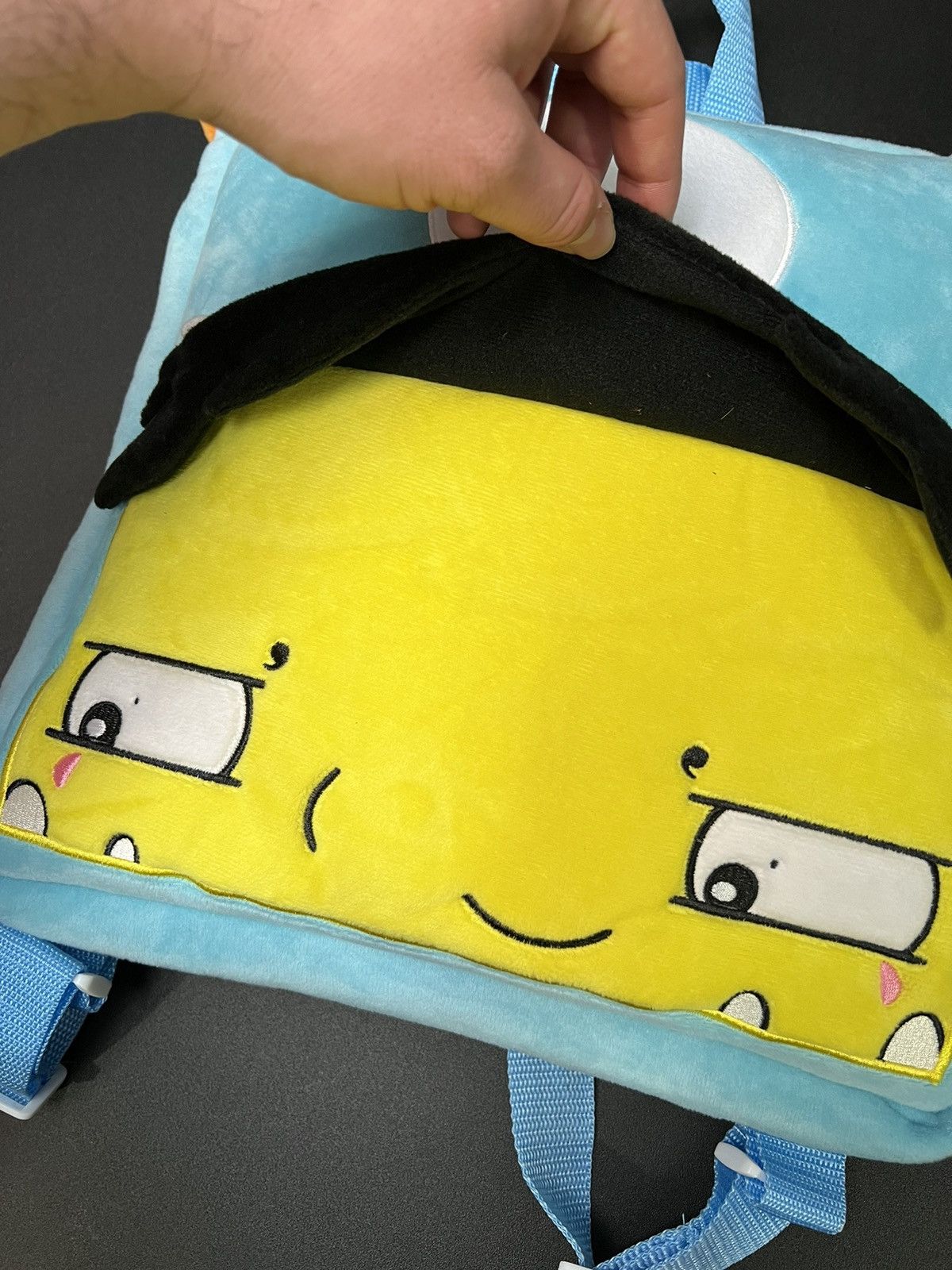 Art Comes First Lunch box plushie backpack baby blue Size ONE SIZE - 3 Thumbnail