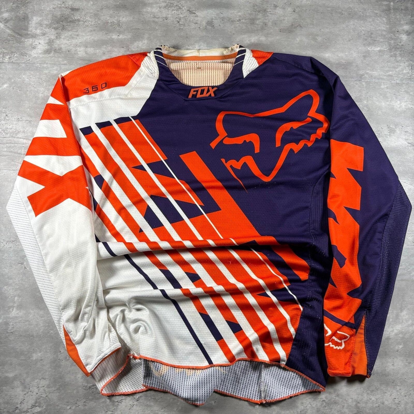 Fox Racing Vintage Y2K Fox racing motorcross jersey Size US M / EU 48-50 / 2 - 3 Thumbnail