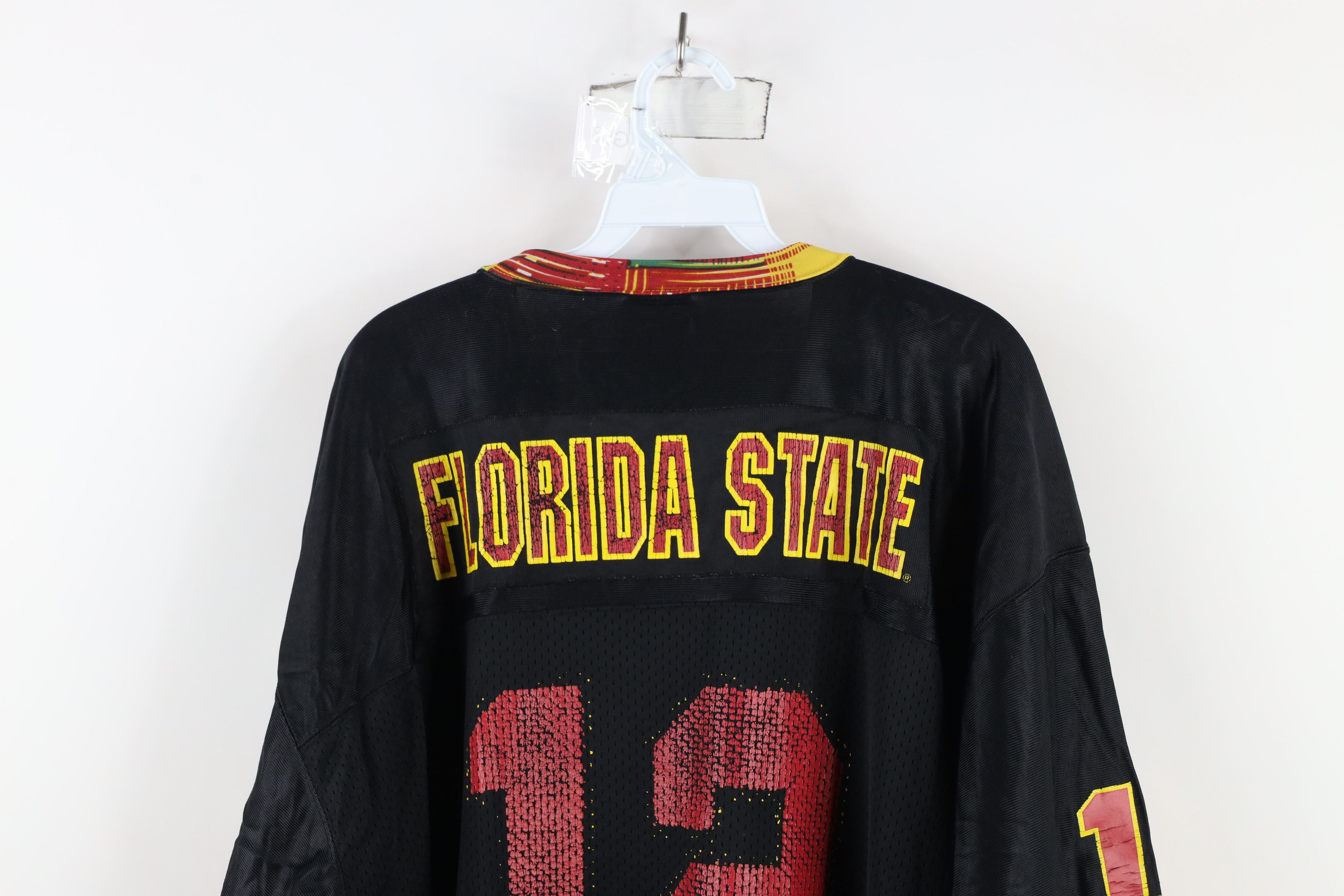 Starter × Vintage Vintage 90s Starter Florida State University Football Jersey Size US XL / EU 56 / 4 - 14 Thumbnail