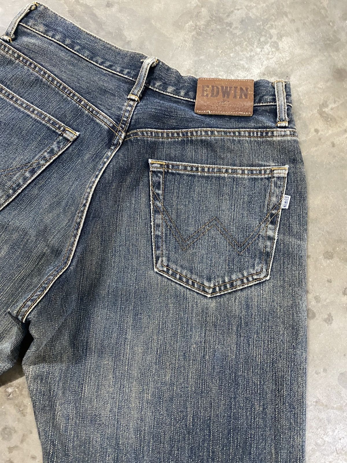 Edwin × Hysteric Glamour × Tornado Mart Made in Japan Vintage Edwin 405 Rusty Jeans @263 Size US 29 - 11 Thumbnail