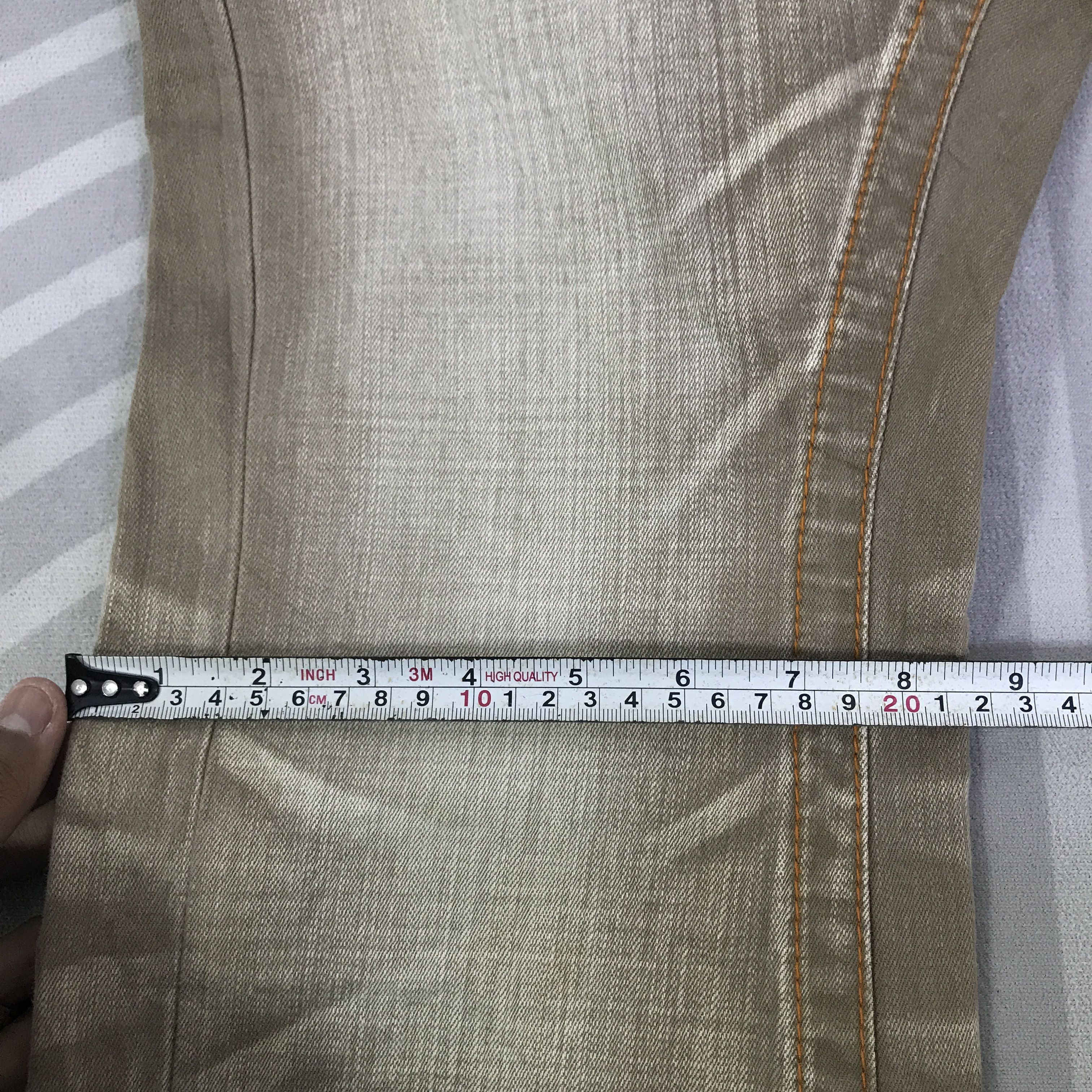 Japanese Brand Vintage Flare Blue Way khaki Jeans Bootcut denim K118B15 Size US 32 / EU 48 - 10 Thumbnail