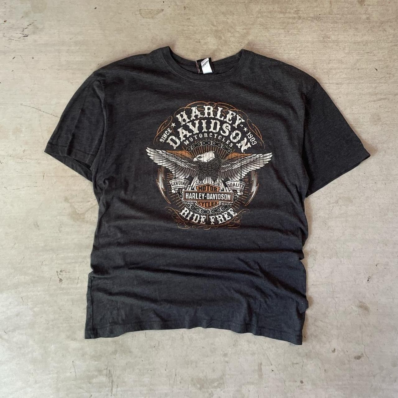 Harley Davidson × Vintage Vintage Y2k Harley Davidson Ride Size US L / EU 52-54 / 3 - 1 Thumbnail