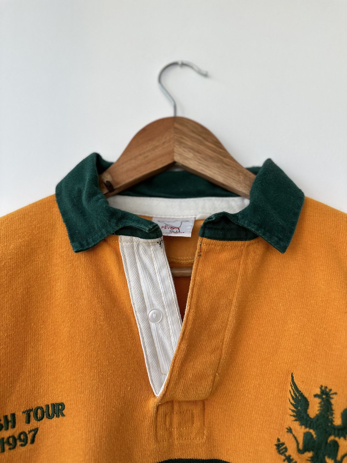 Vintage Irish Tour 1997 Rugby Peveril Sweater Shirt Long Sleeve XL Size US XL / EU 56 / 4 - 6 Thumbnail