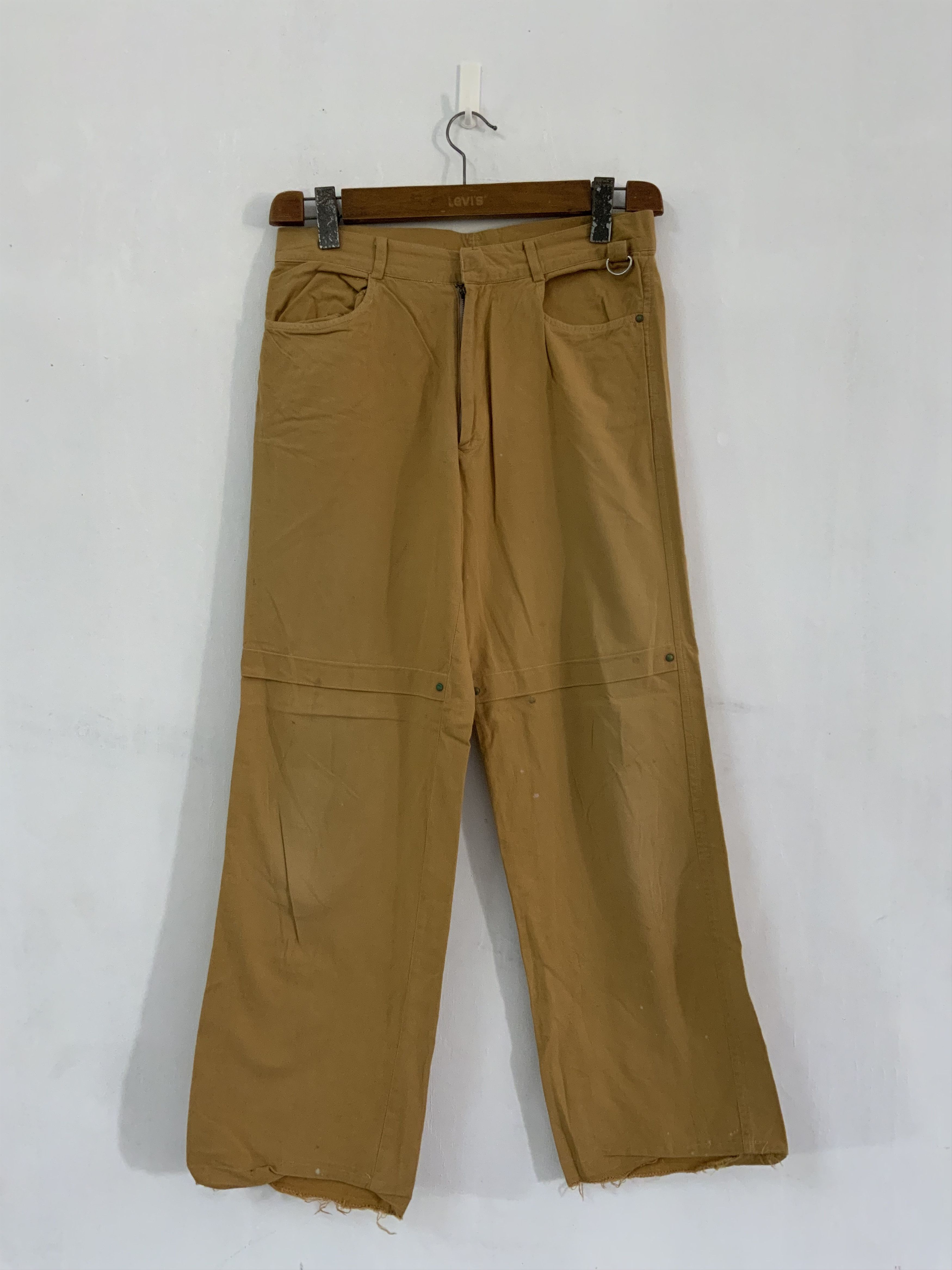 Unsound Rags Clever Pigeon Double Knee Faded Khaki Pant Size US 30 / EU 46 - 1 Thumbnail