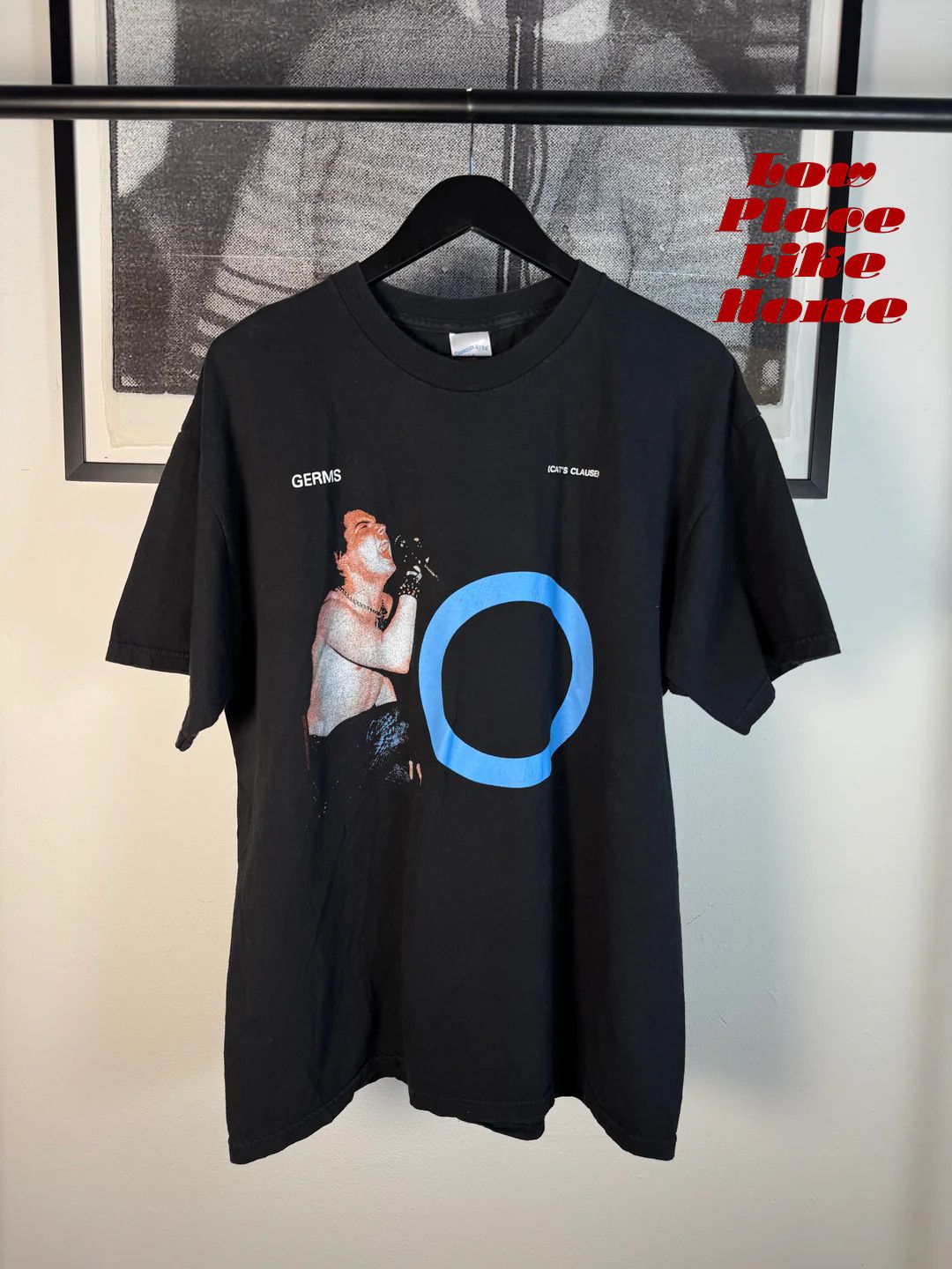 Vintage 🚭 ERD STYLE 🚭 OG 1993 GERMS "CAT'S CLAUSE" WORN-IN SHIRT Size US XL / EU 56 / 4 - 1 Thumbnail